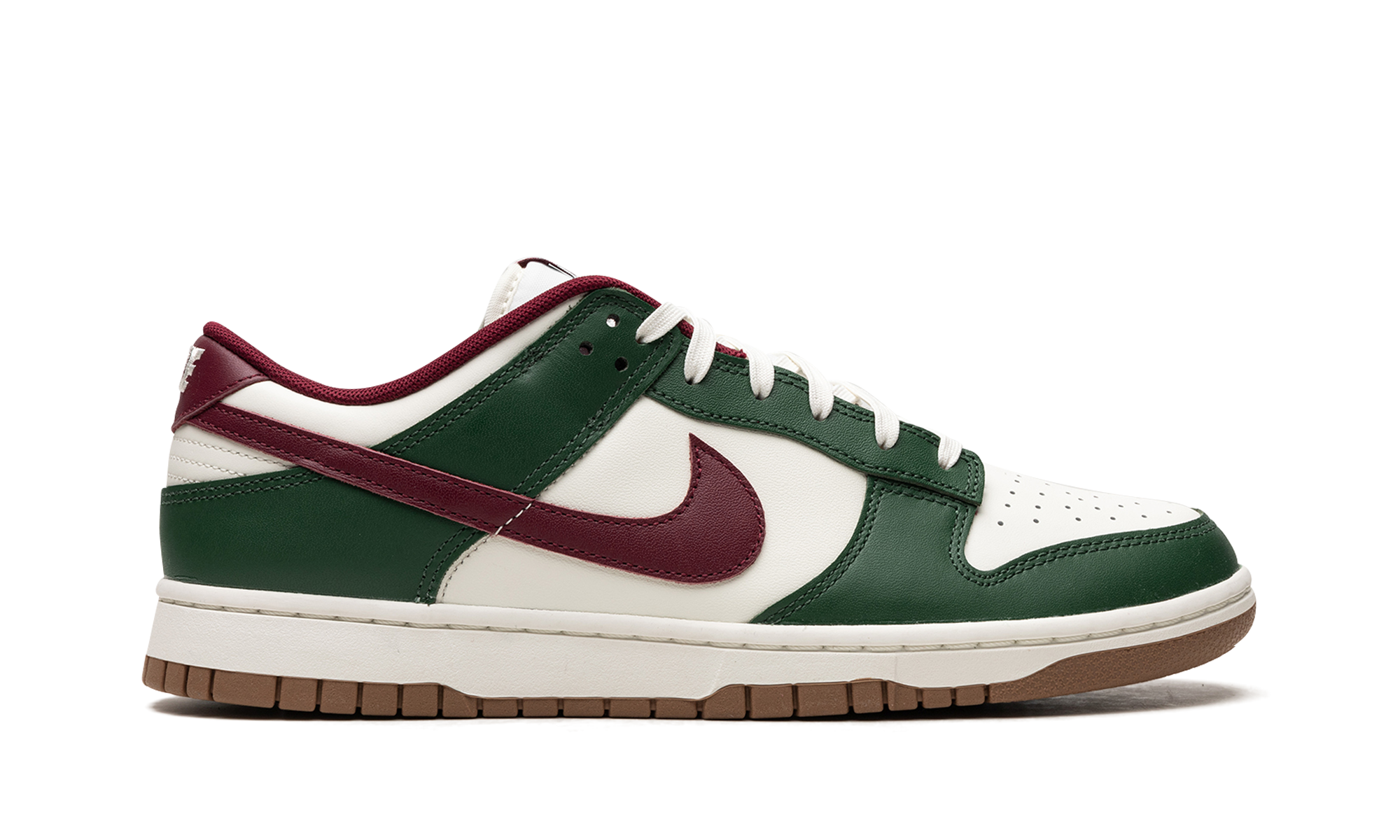 nike dunk low gorge green+FB7160-161+right view