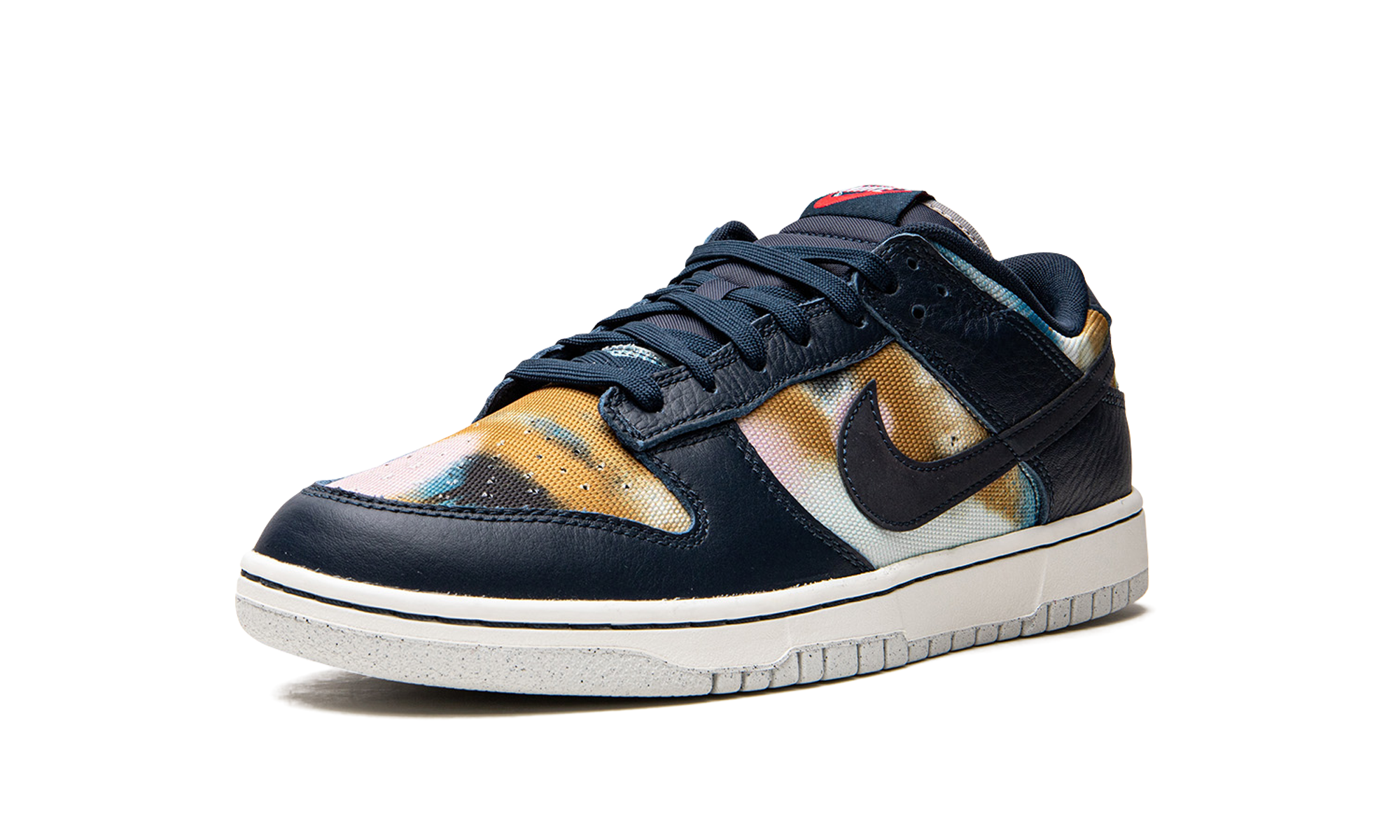 nike dunk low graffiti navy+DM0108-400+left diagnol single view