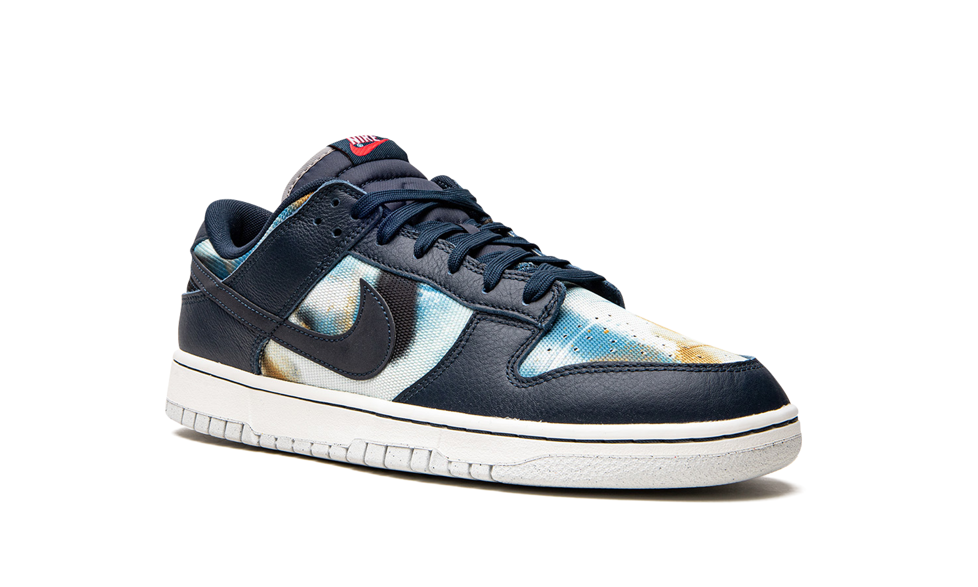 nike dunk low graffiti navy+DM0108-400+diagnol right view