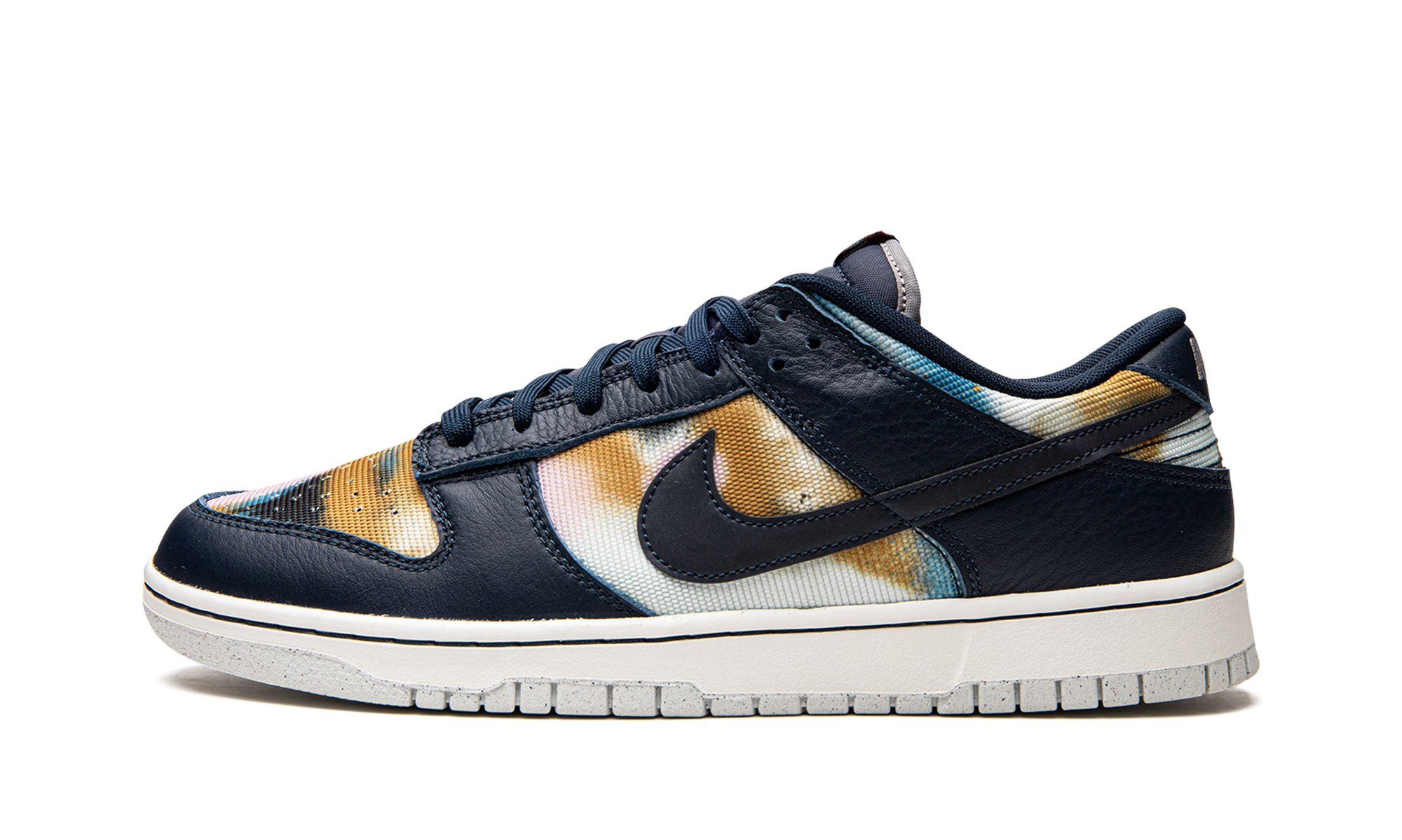 nike dunk low graffiti navy+DM0108-400+diagnol right view 1
