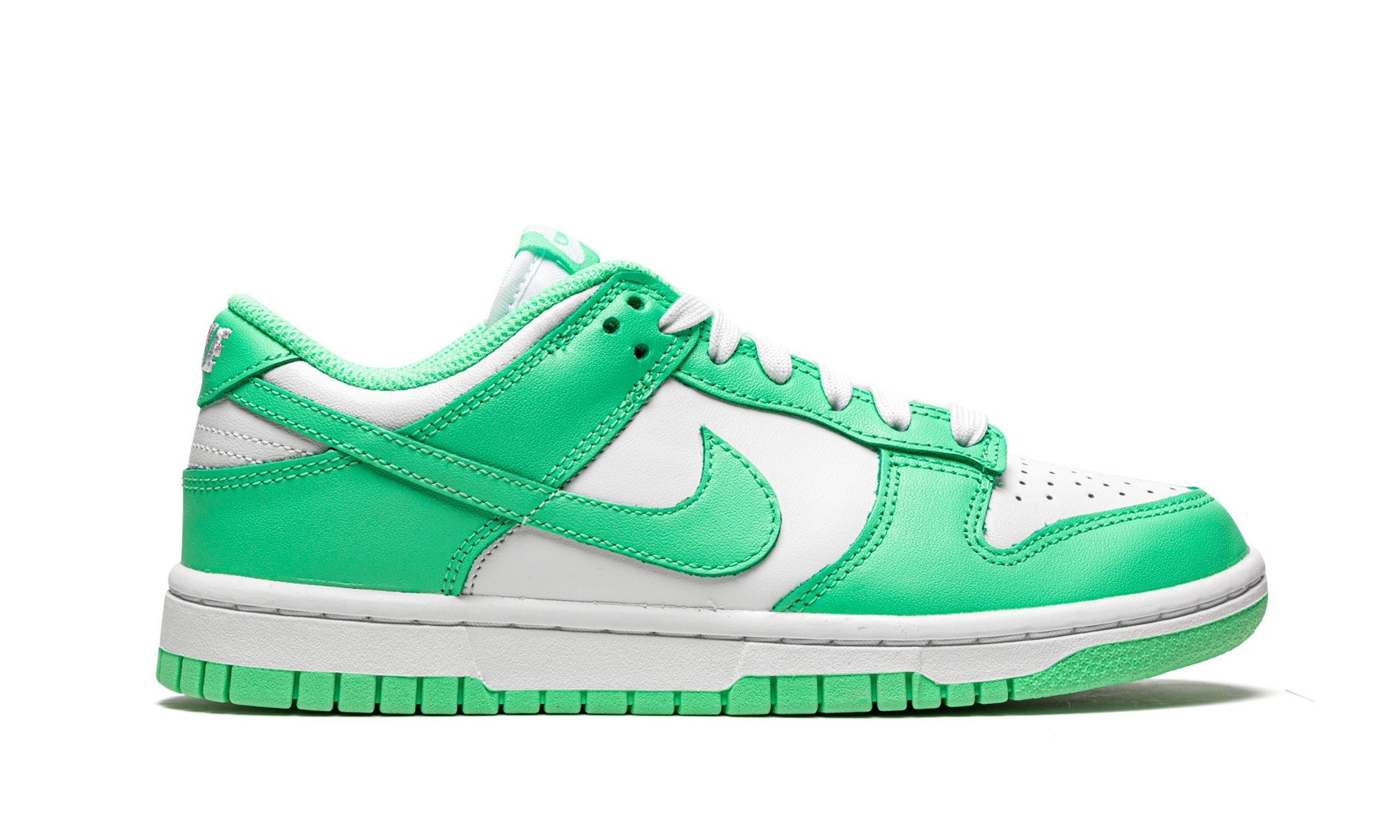 nike dunk low green glow women s+DD1503-105+right view