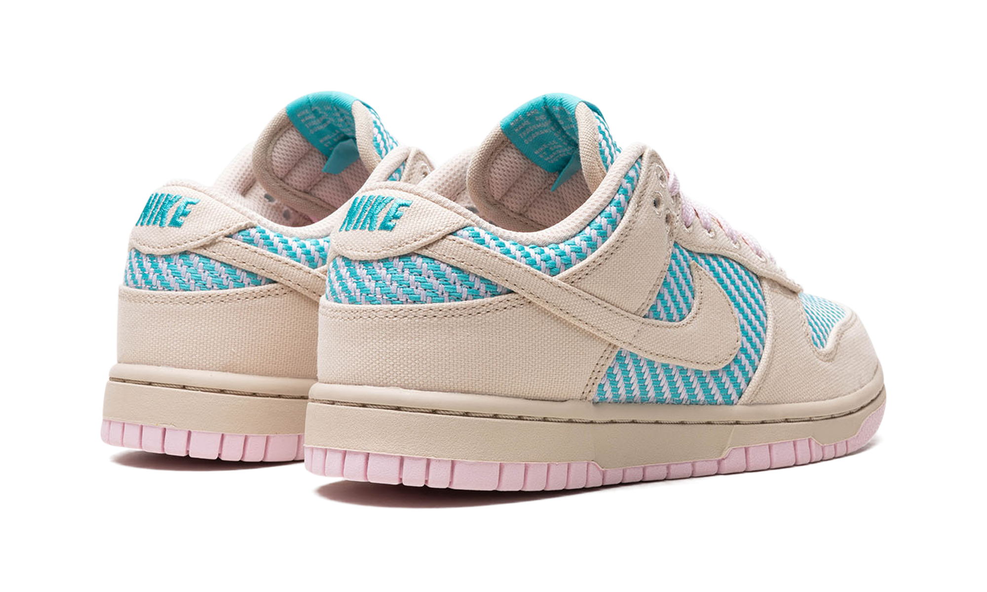 nike dunk low heat wave women s+HF5077-902+diagnol right behind view