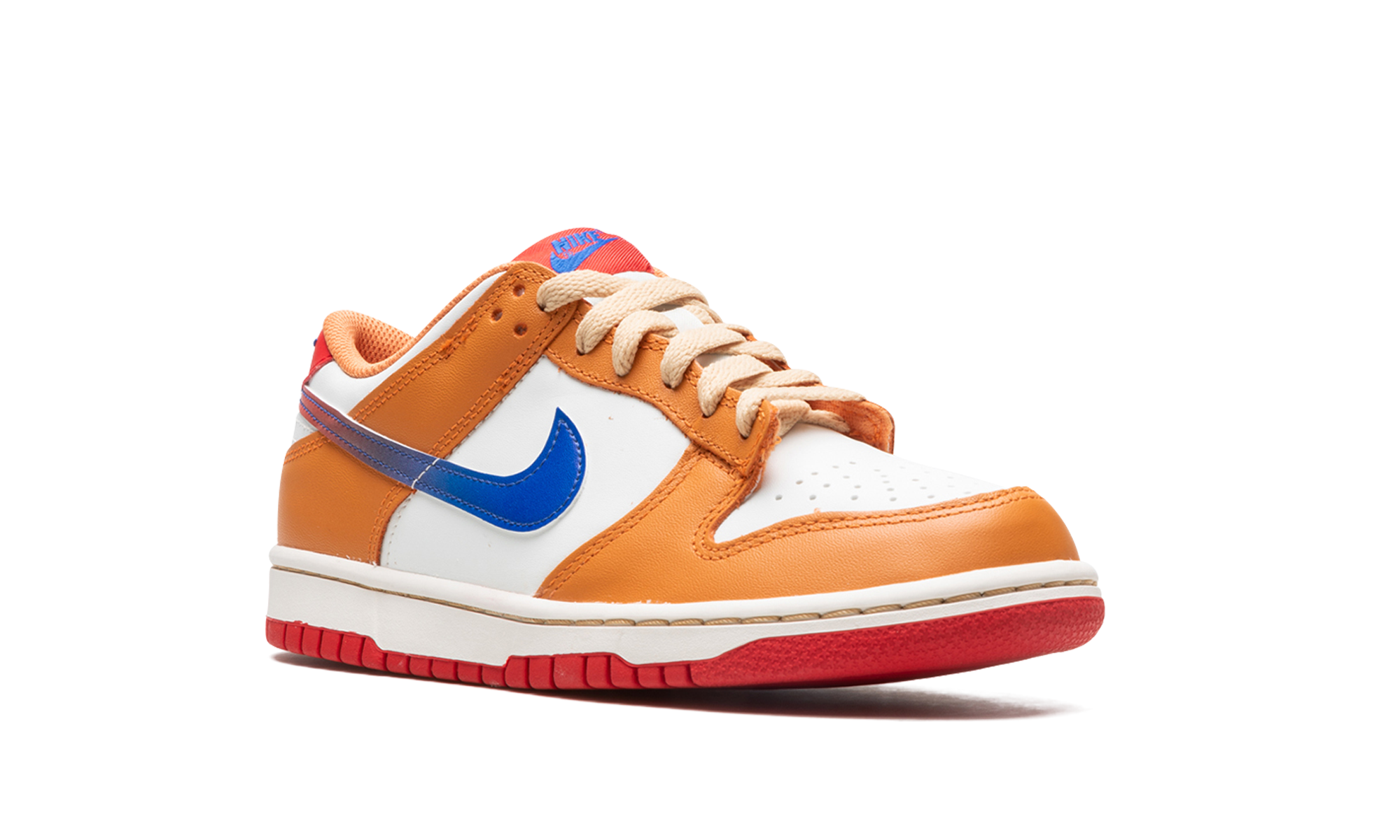 nike dunk low hot curry game royal gs+DH9765-101+diagnol right view