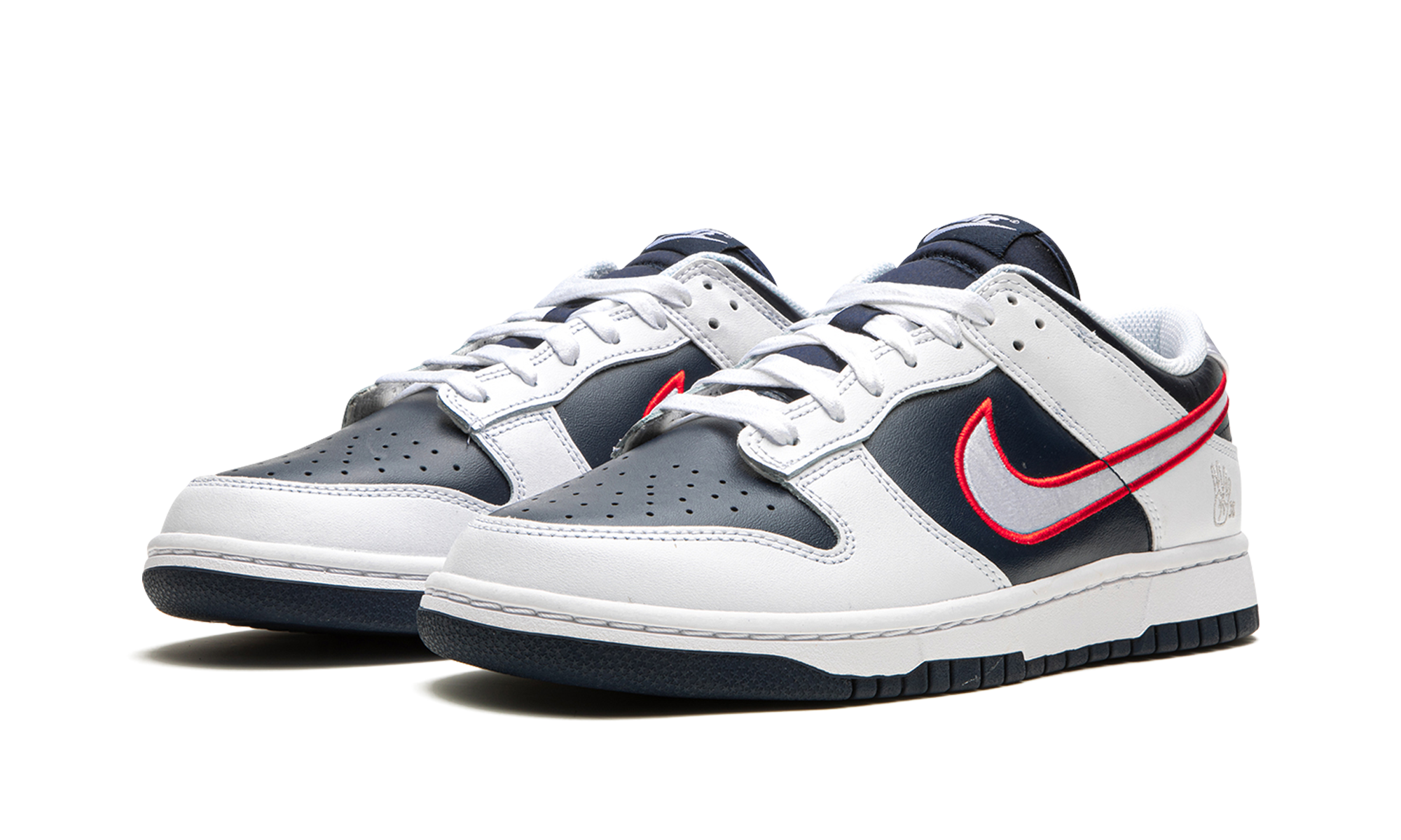 nike dunk low houston comets four peat women s+DZ2780-100+diagnol left view