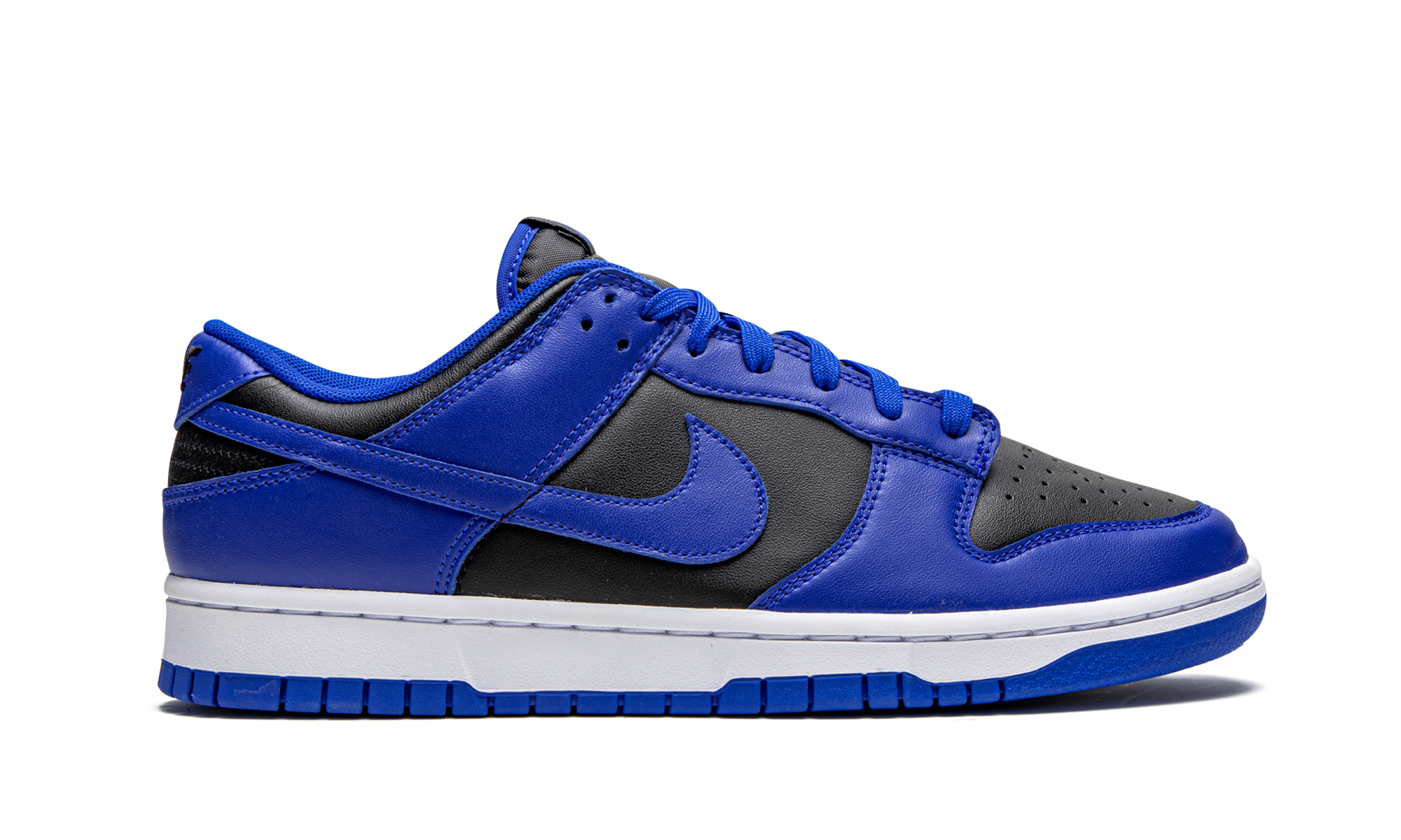 nike dunk low hyper cobalt+DD1391-001+diagnol right behind view