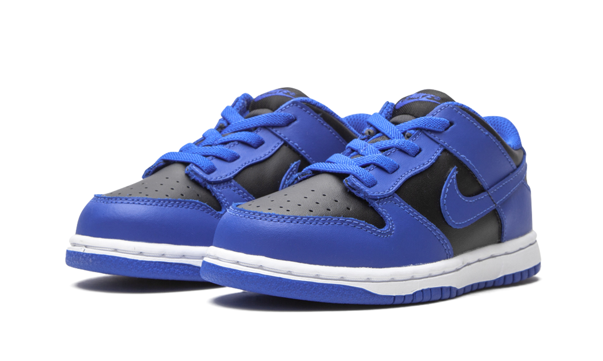 nike dunk low hyper cobalt td+CW1589-001+diagnol left view