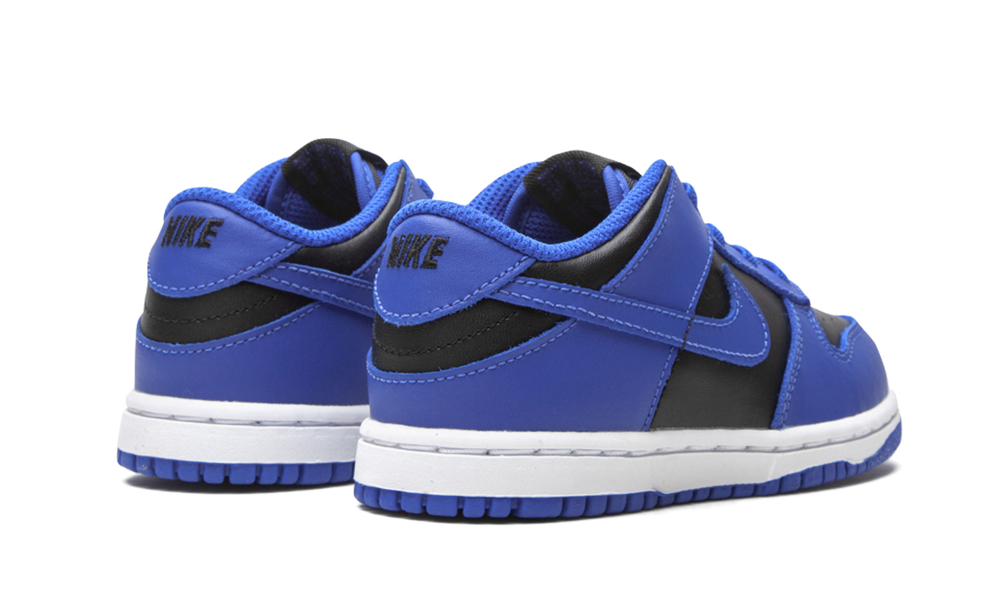 nike dunk low hyper cobalt td+CW1589-001+diagnol right behind view