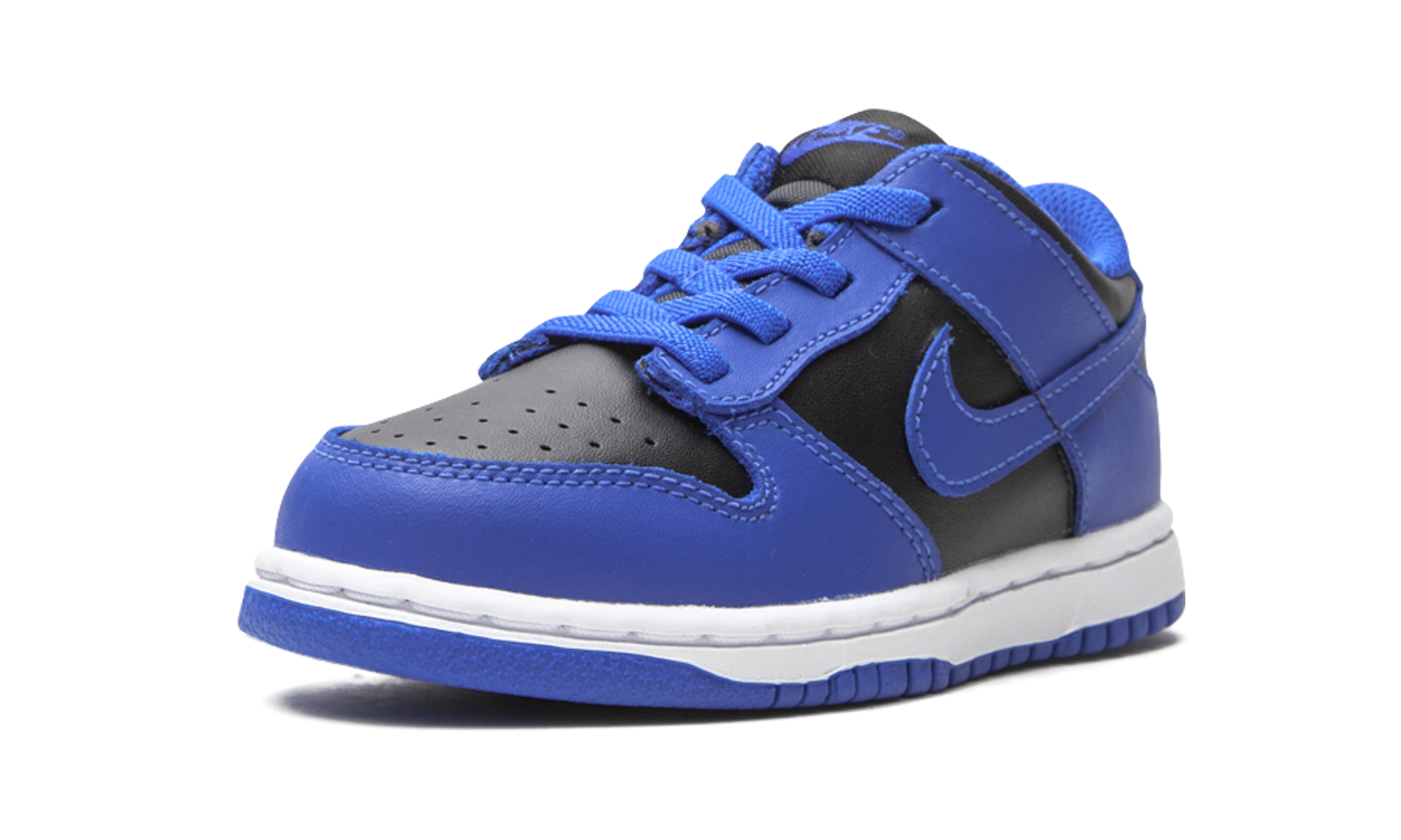 nike dunk low hyper cobalt td+CW1589-001+left diagnol single view