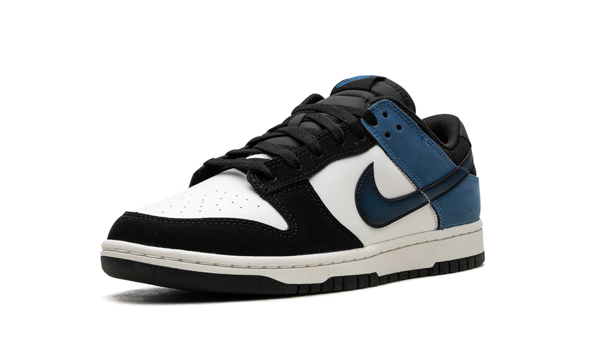 nike dunk low industrial blue+FD6923-100+left diagnol single view