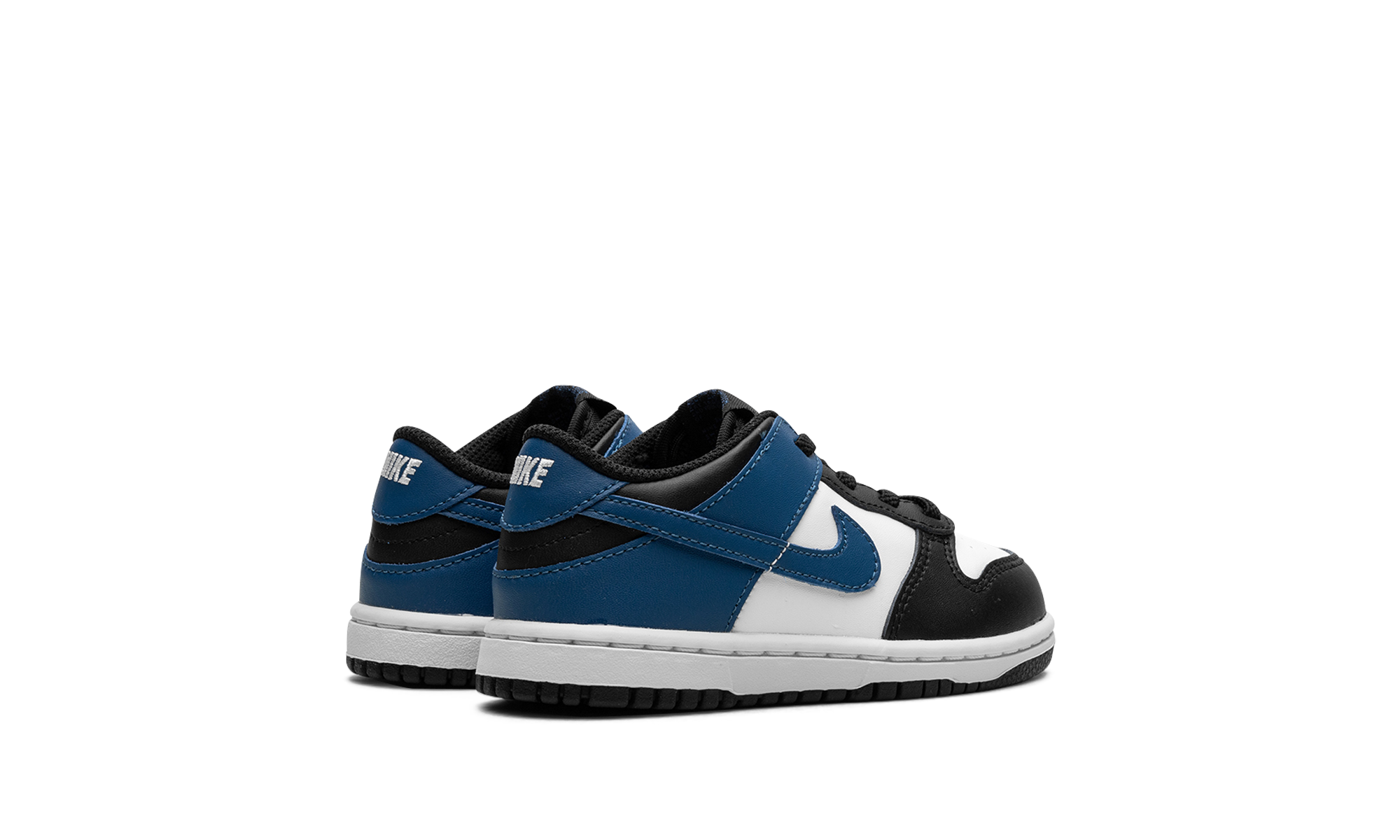 nike dunk low industrial blue td+DH9761-104+diagnol right behind view