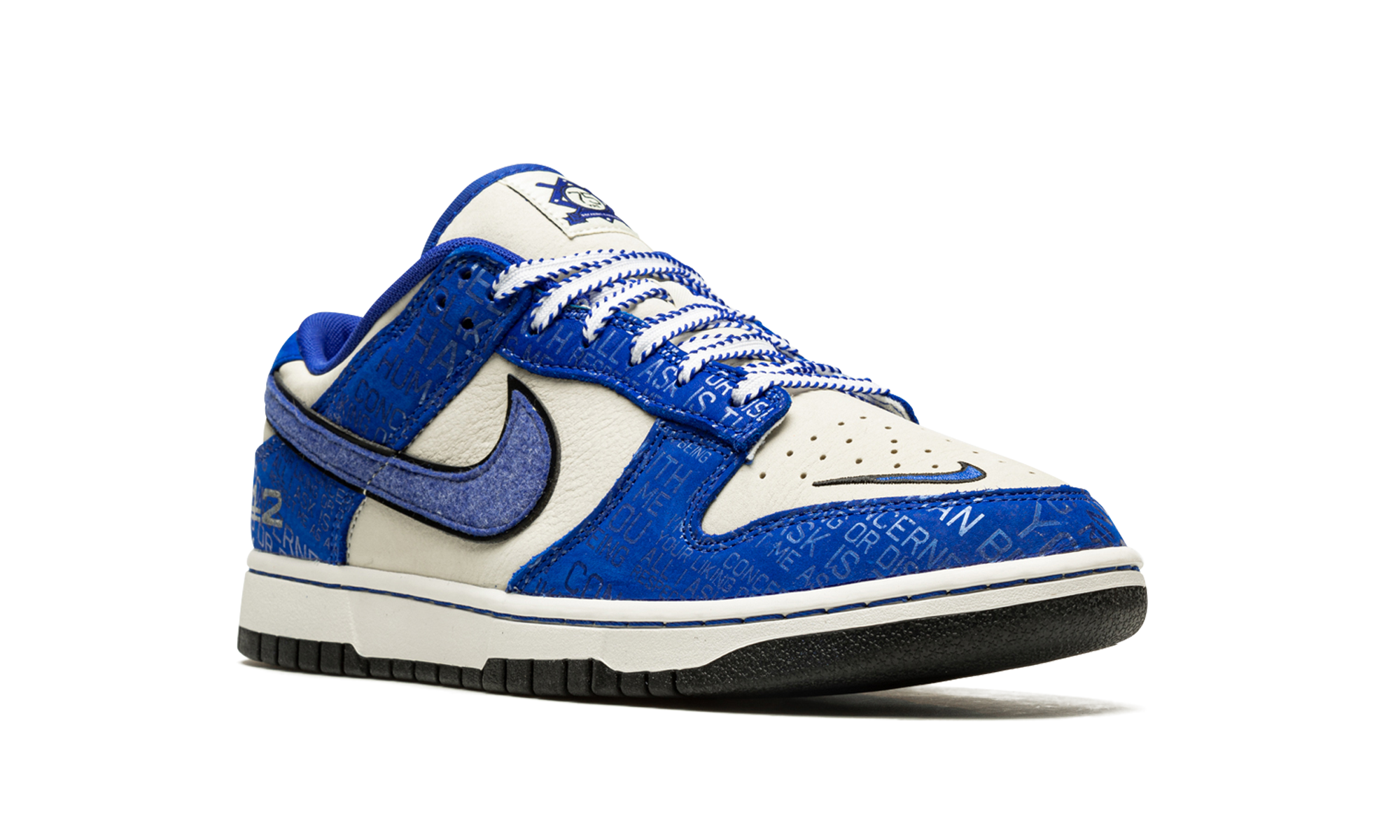 nike dunk low jackie robinson+DV2122-400+diagnol right view