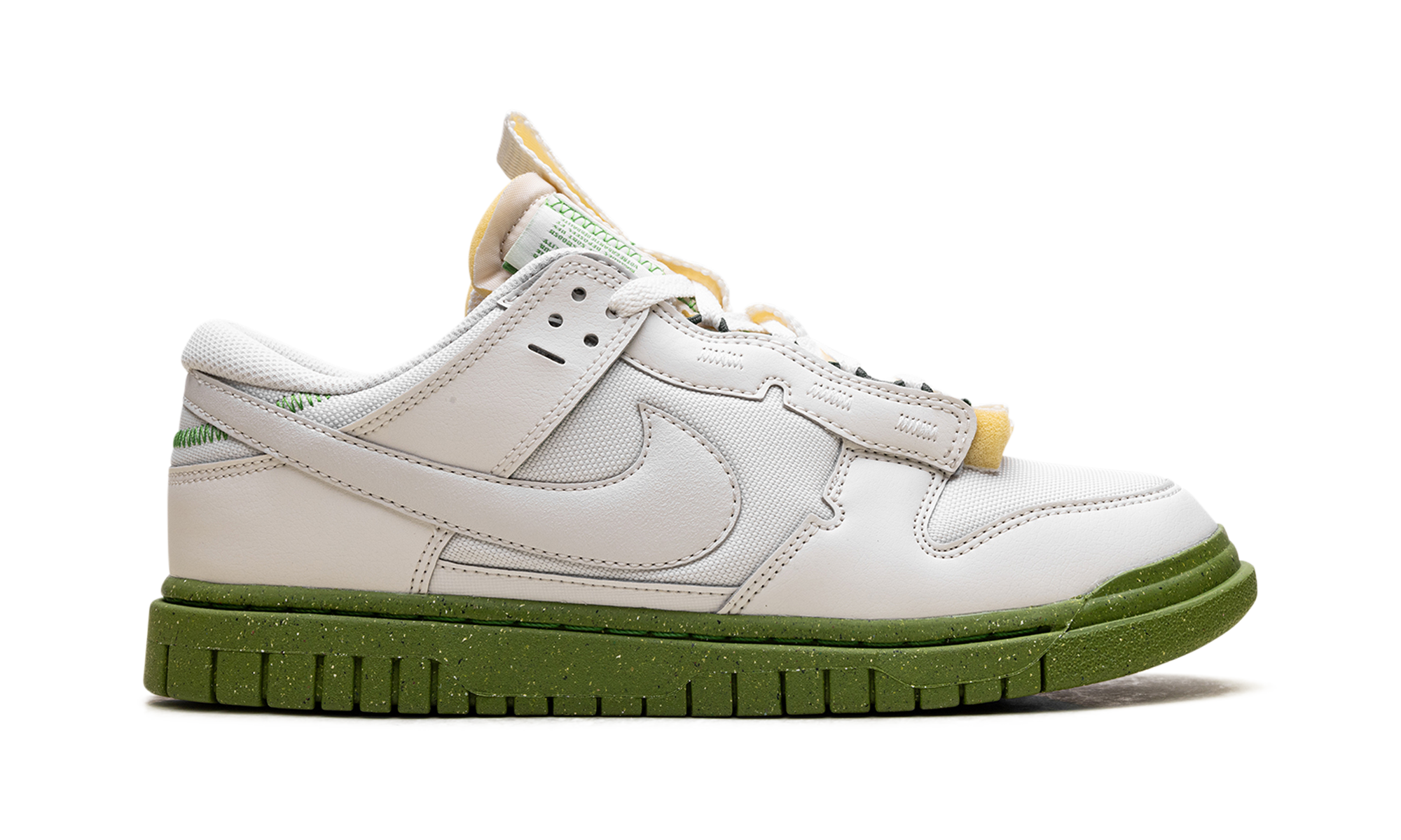 nike dunk low jumbo phantom chlorophyll+FJ4192-001+right view