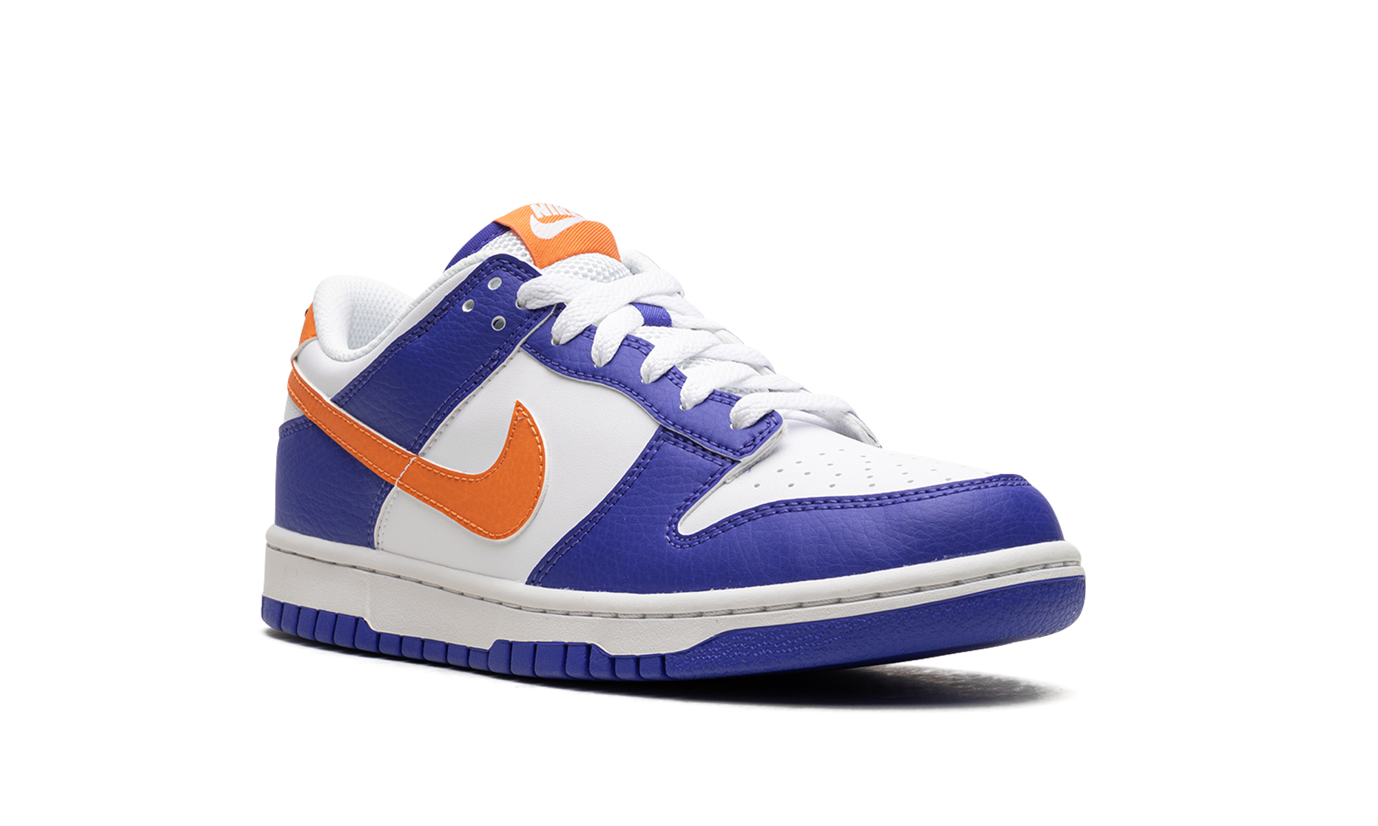 nike dunk low knicks gs+FN7783-400+diagnol right view