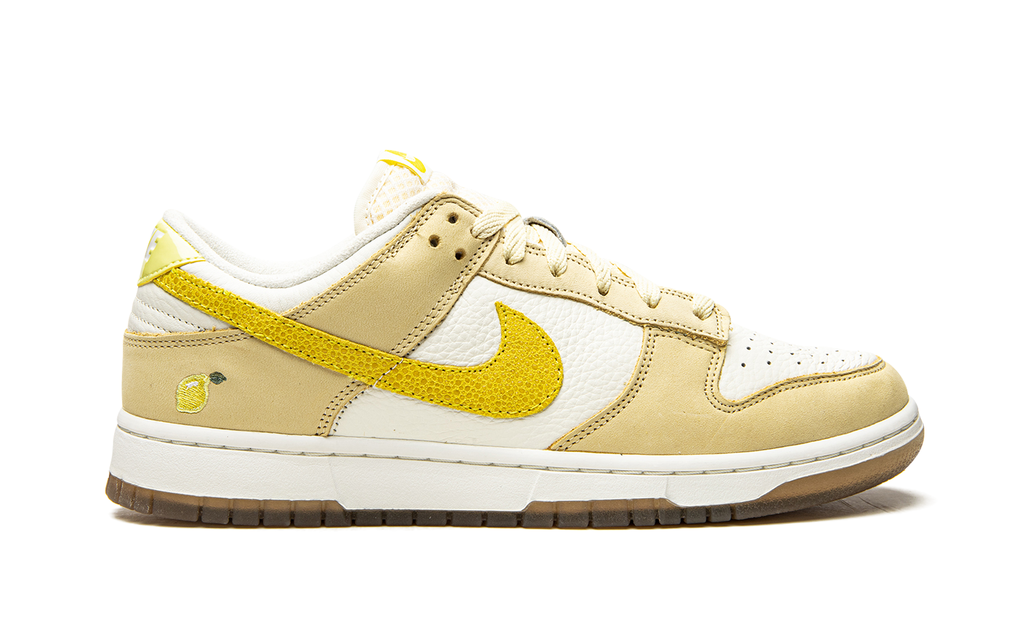 nike dunk low lemon drop women s+DJ6902-700+right view