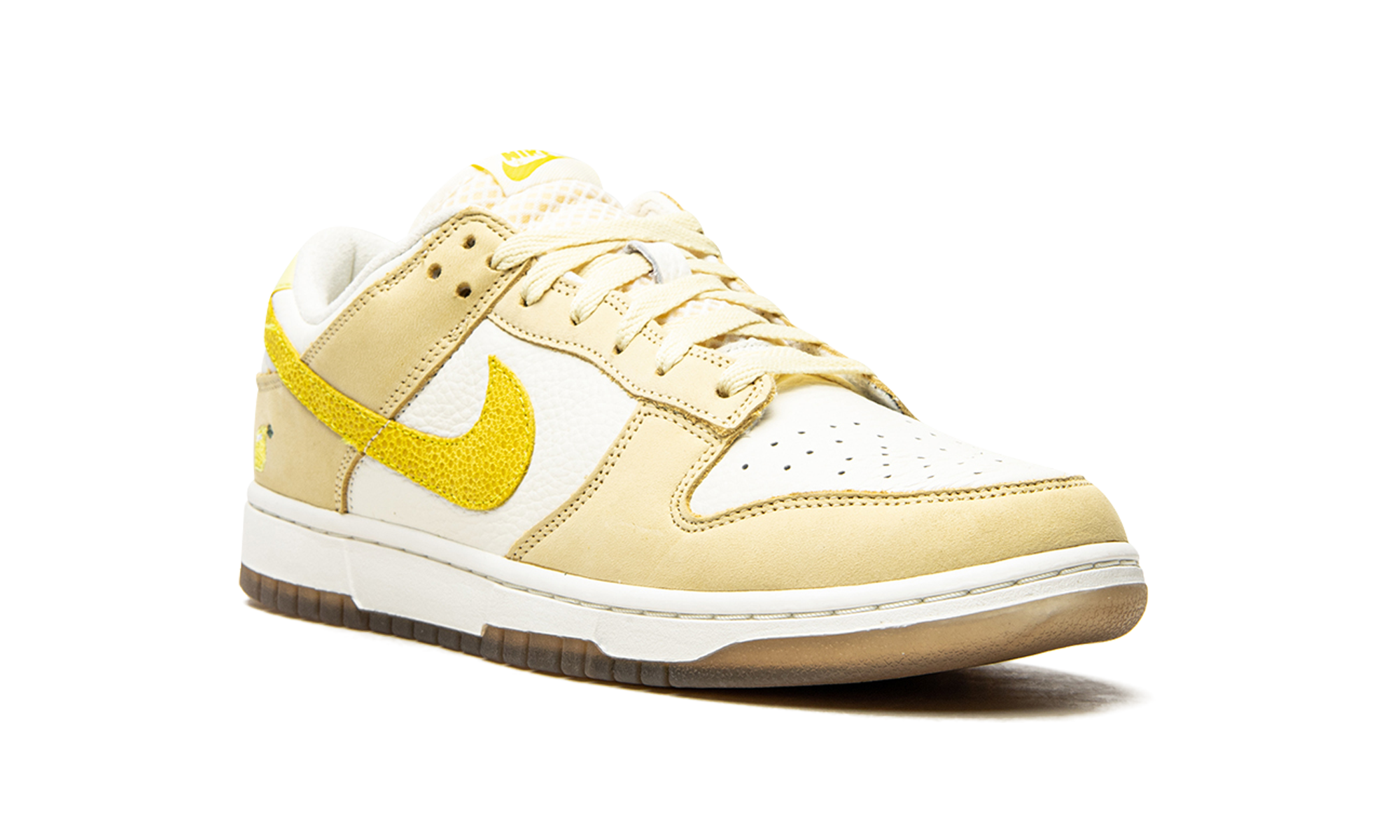 nike dunk low lemon drop women s+DJ6902-700+diagnol right view