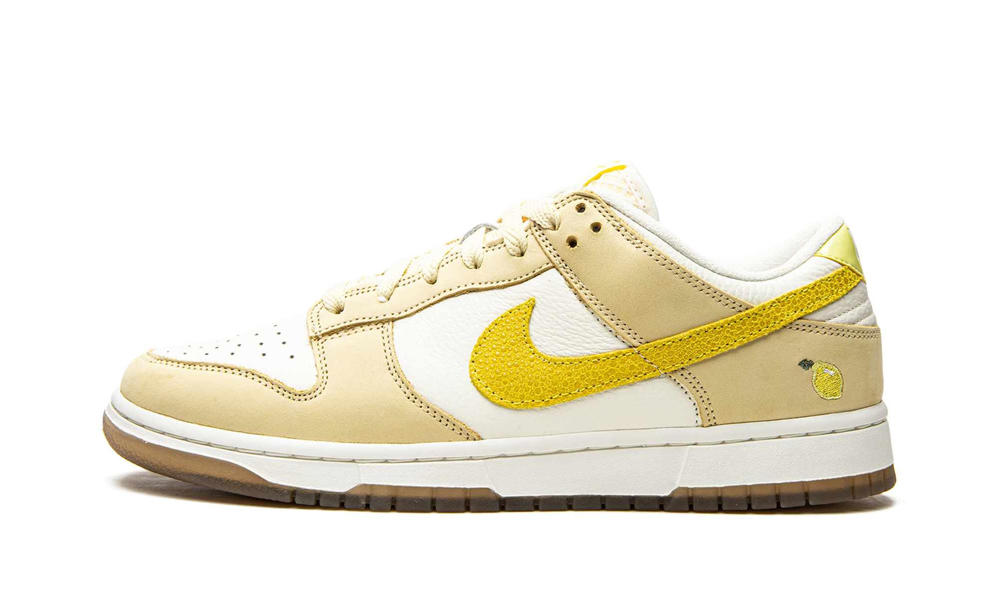 nike dunk low lemon drop women s+DJ6902-700+diagnol right view 1