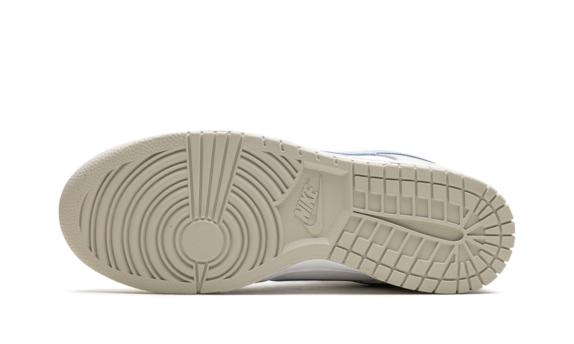 nike dunk low light bone armory blue women s+HF0023-100+bottom view