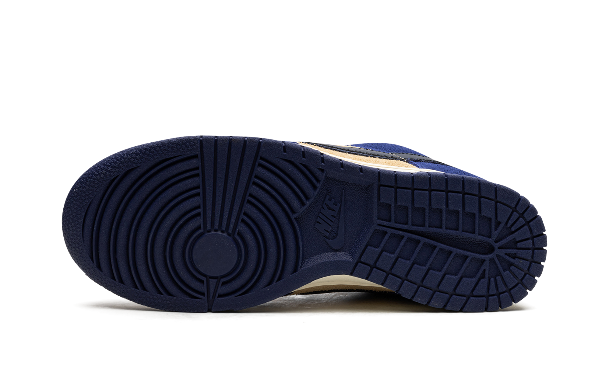 nike dunk low lx blue suede women s+DV7411-400+bottom view