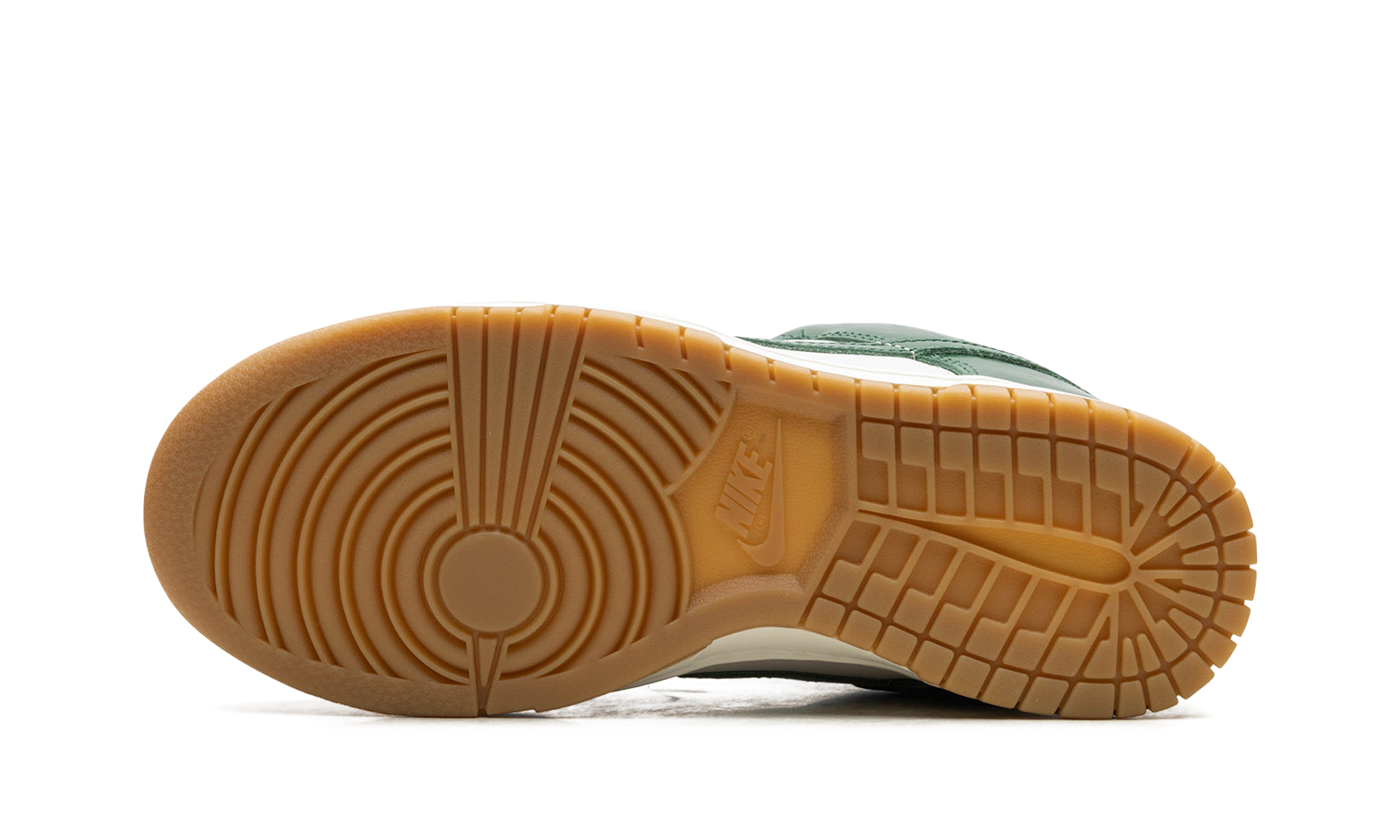 nike dunk low lx gorge green ostrich women s+FJ2260-002+bottom view