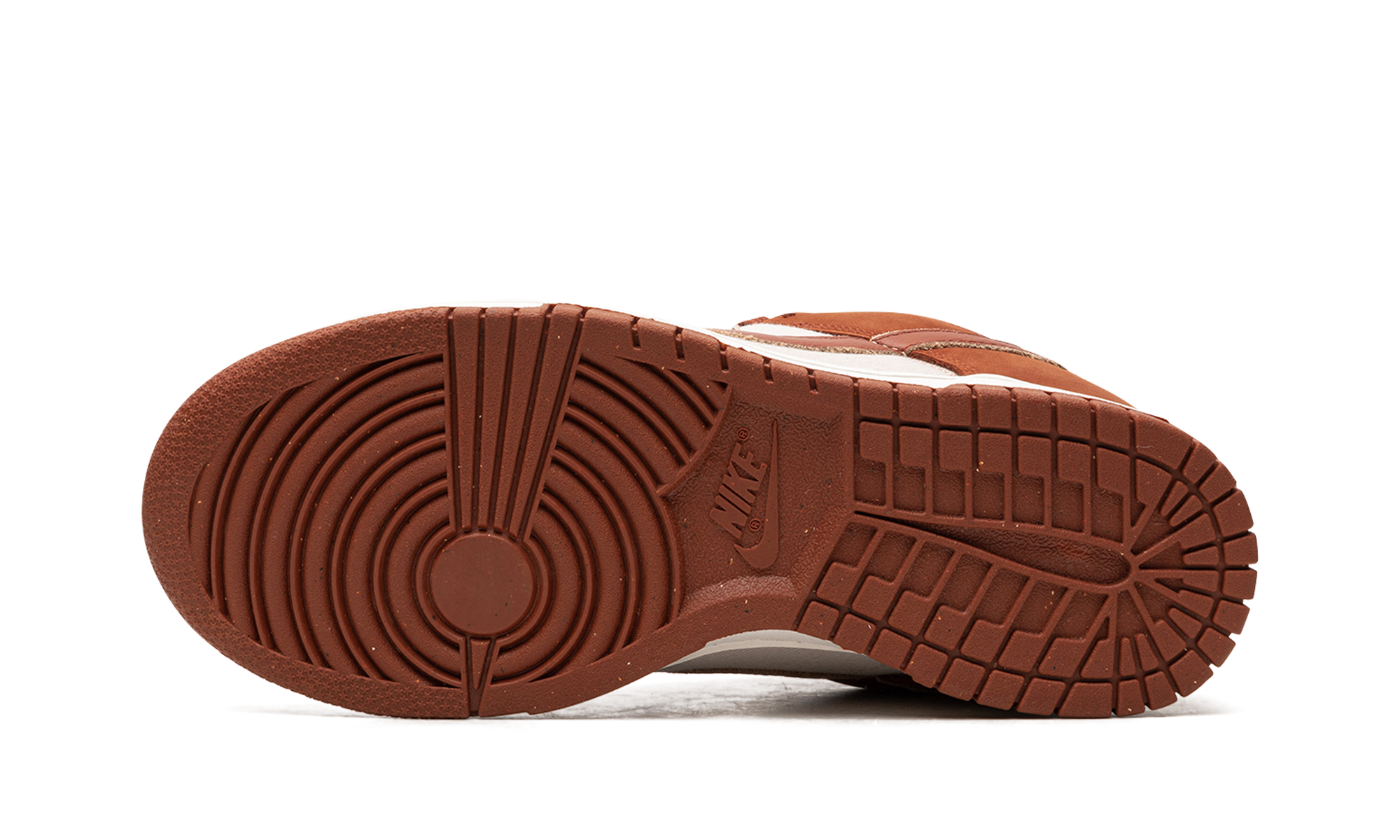 nike dunk low lx light orewood brown rugged orange women s+DZ2710-101+bottom view