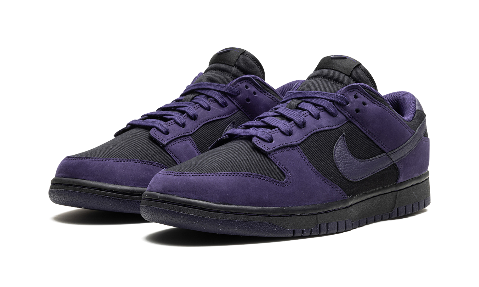 nike dunk low lx purple ink women s+FB7720-001+diagnol left view