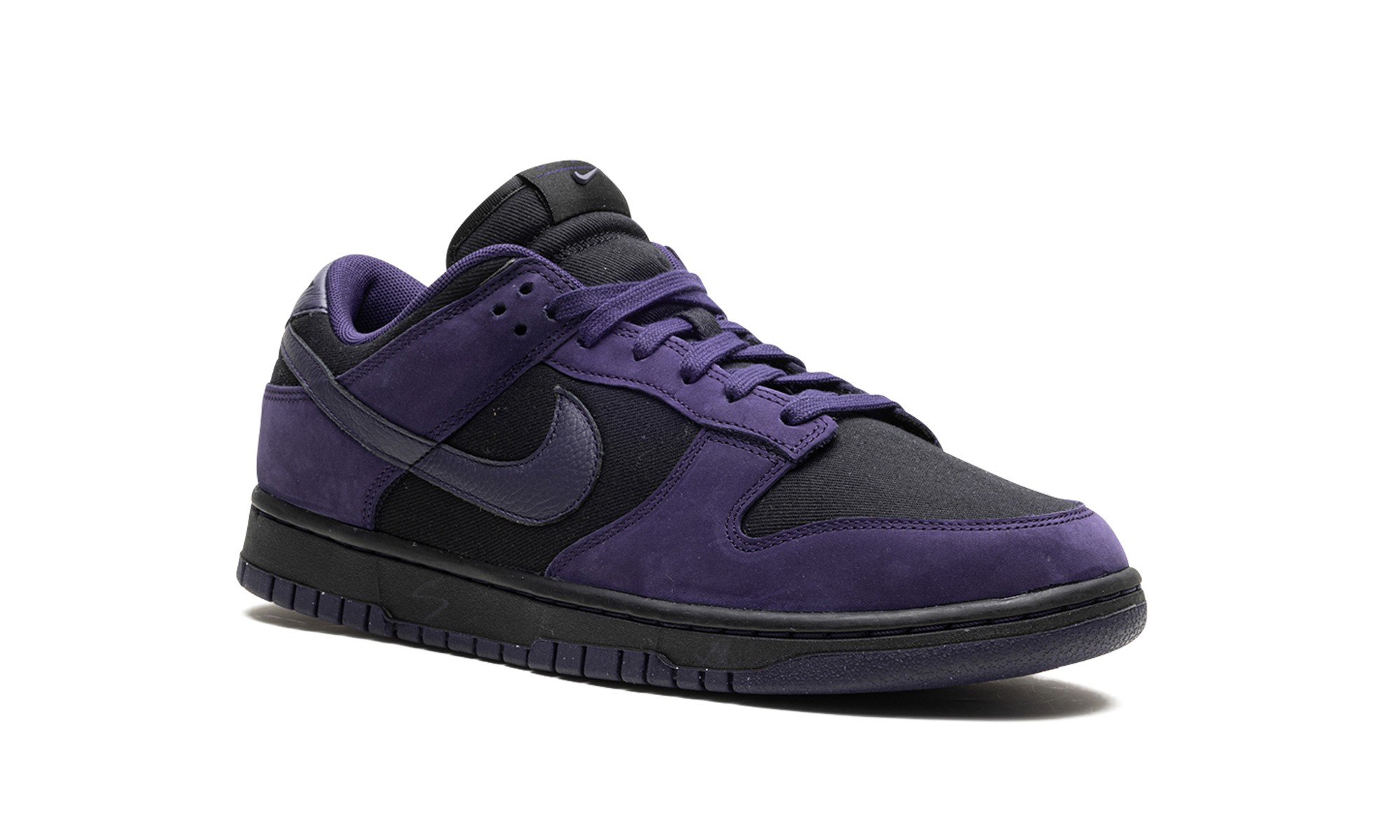 nike dunk low lx purple ink women s+FB7720-001+diagnol right view