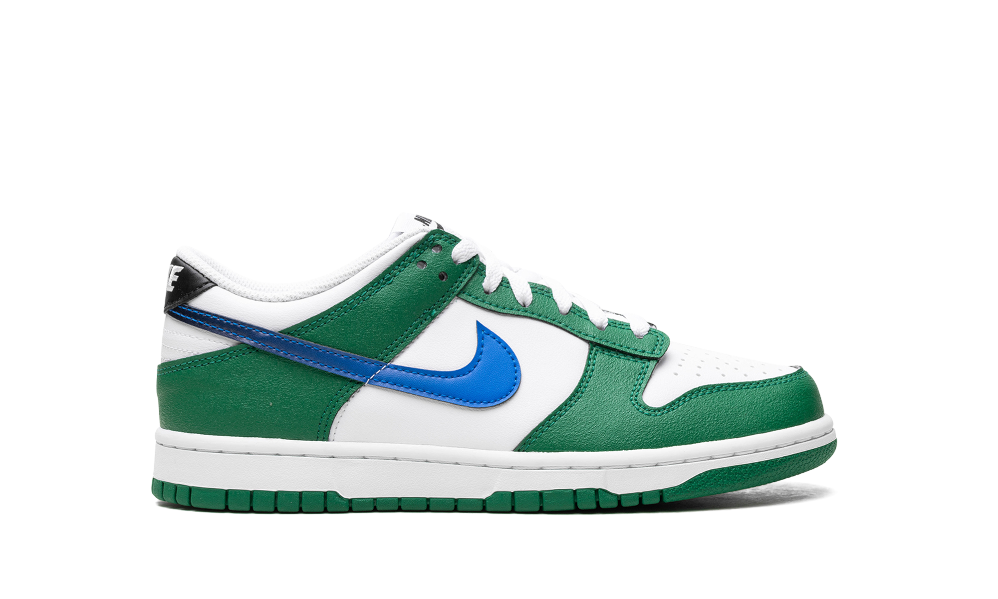 nike dunk low malachite gs+FZ4357-300+diagnol right view 5