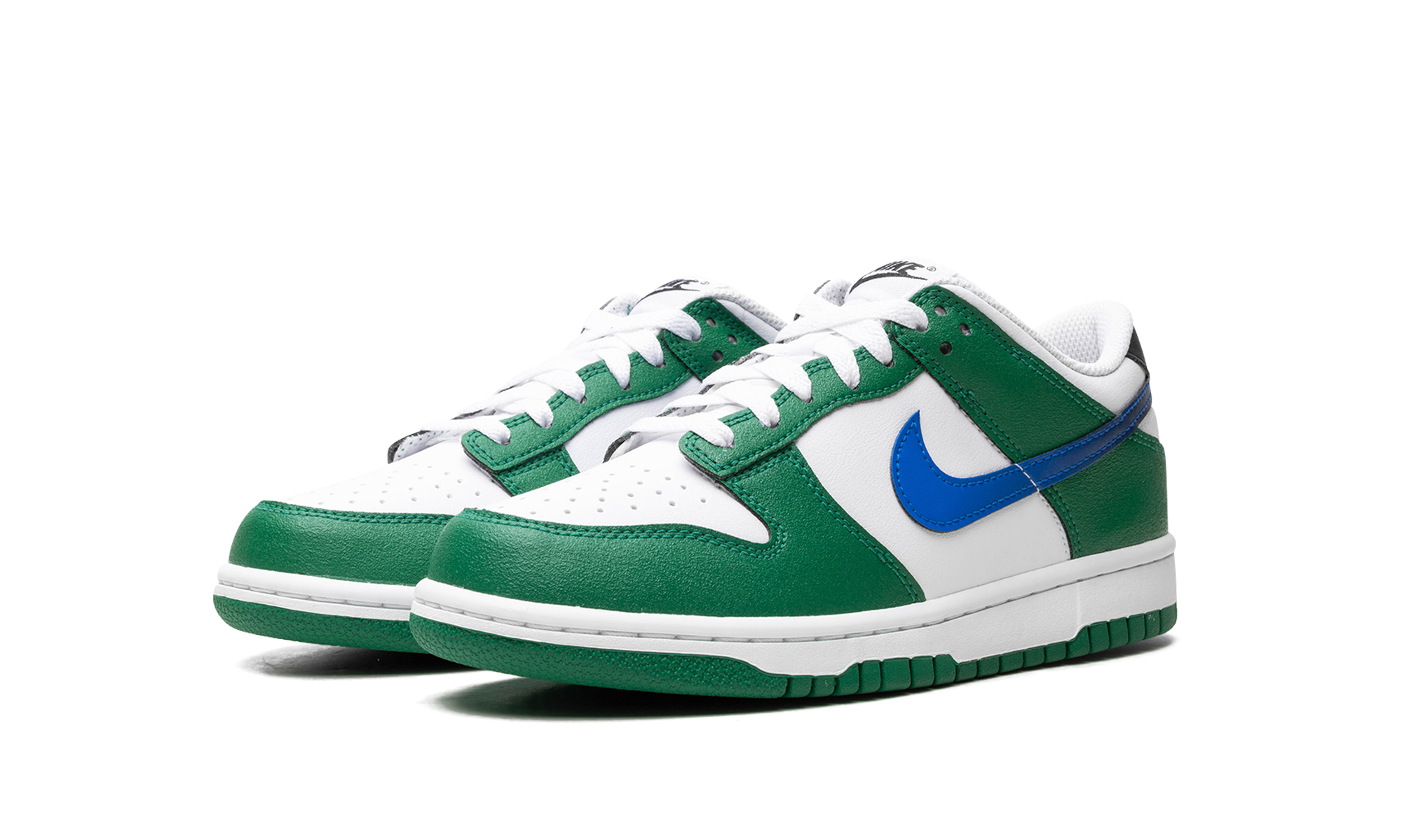 nike dunk low malachite gs+FZ4357-300+diagnol right view 1