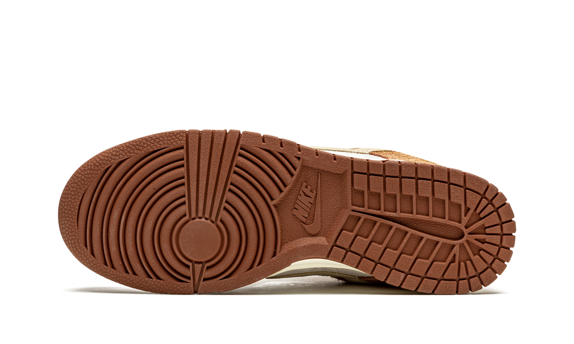 nike dunk low medium curry+DD1390-100+bottom view