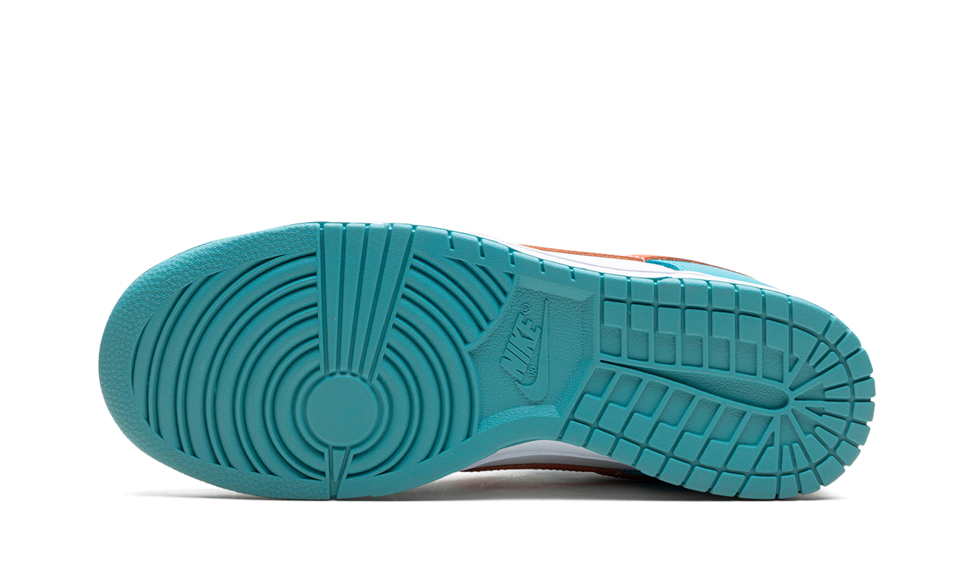 nike dunk low miami dolphins+DV0833-102+bottom view