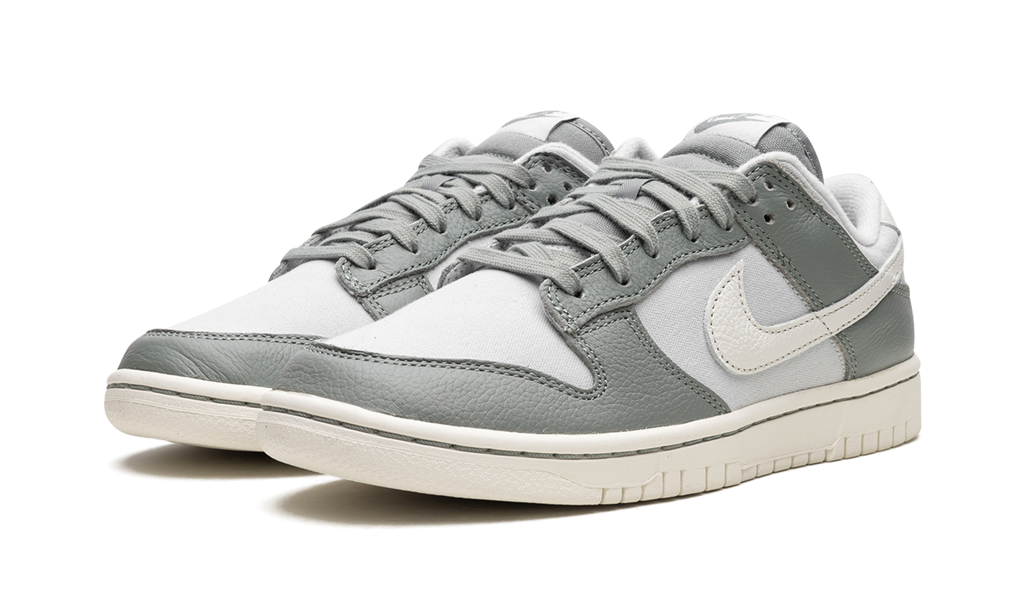 nike dunk low mica green+DV7212-300+diagnol left view