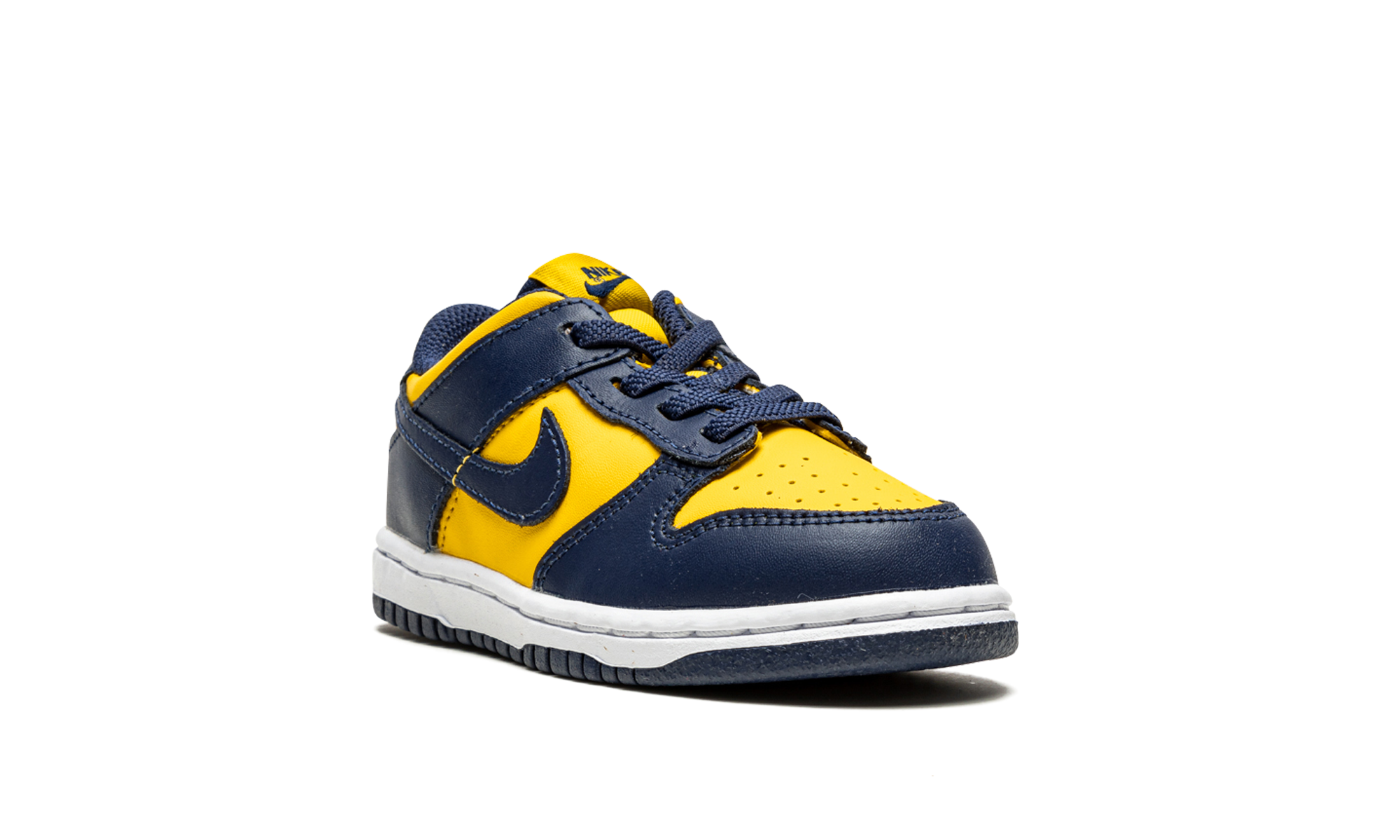 nike dunk low michigan 2021 td+CW1589-700+diagnol right view