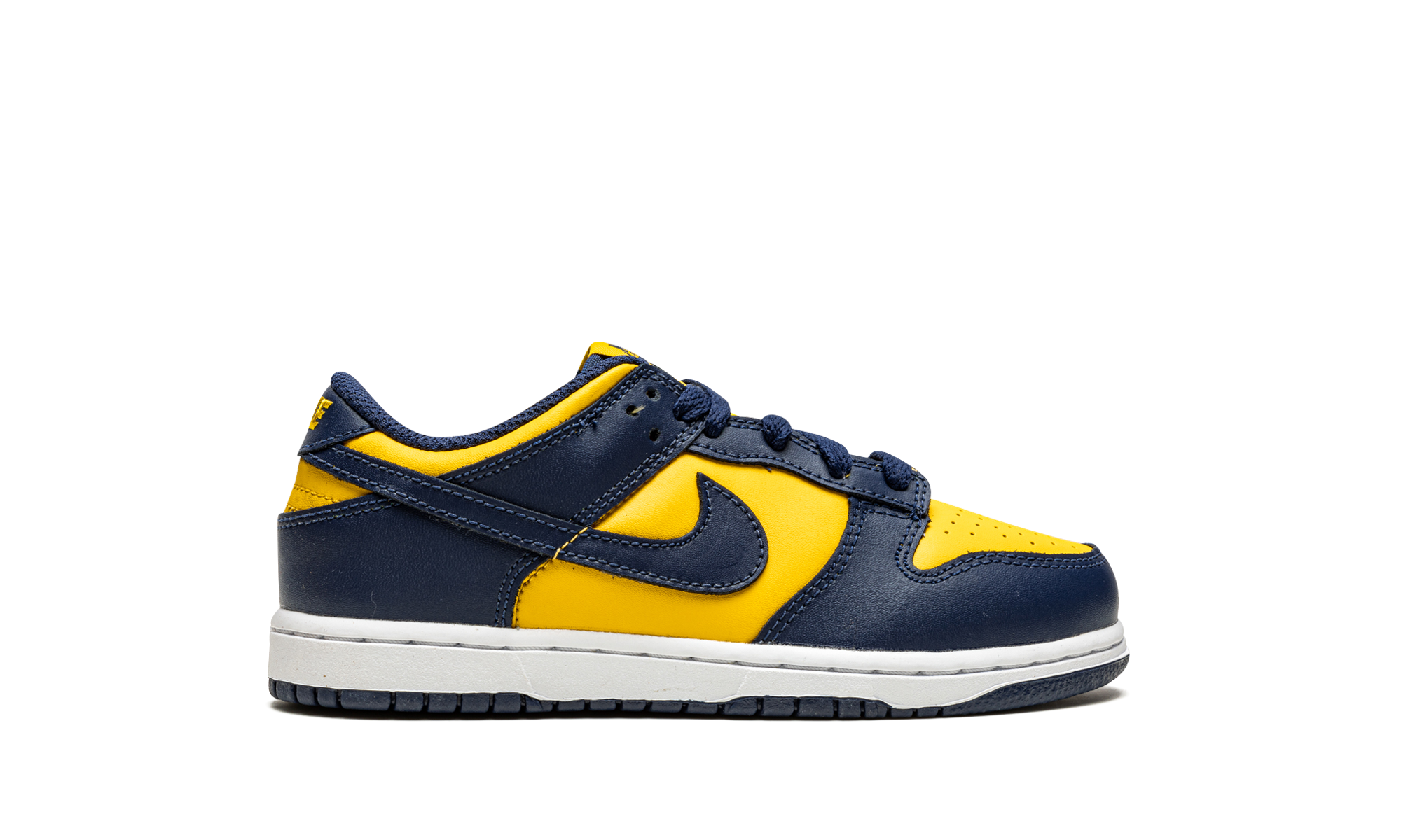 nike dunk low michigan 2021 2024 ps+CW1588-700+right view
