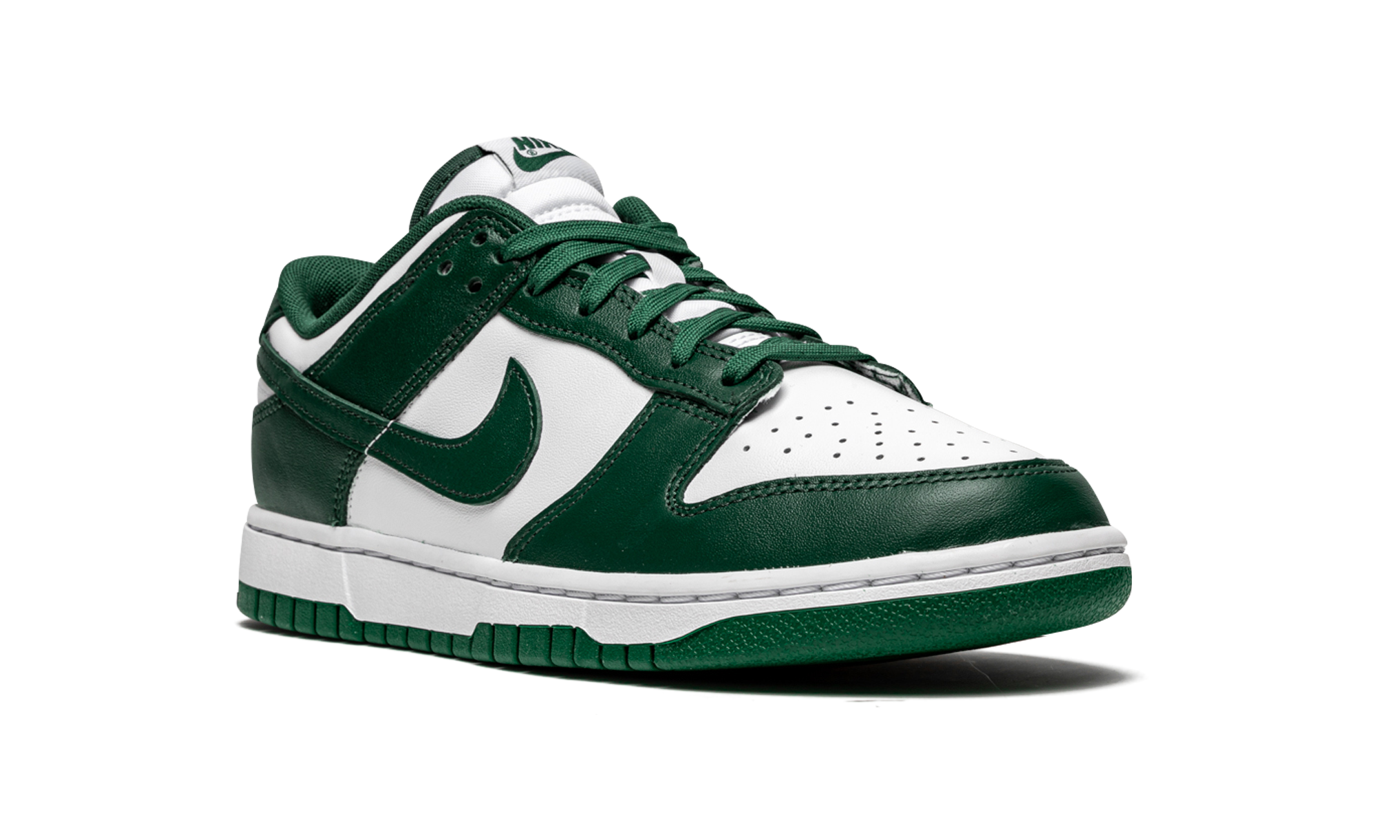 nike dunk low michigan state+DD1391-101+diagnol right view