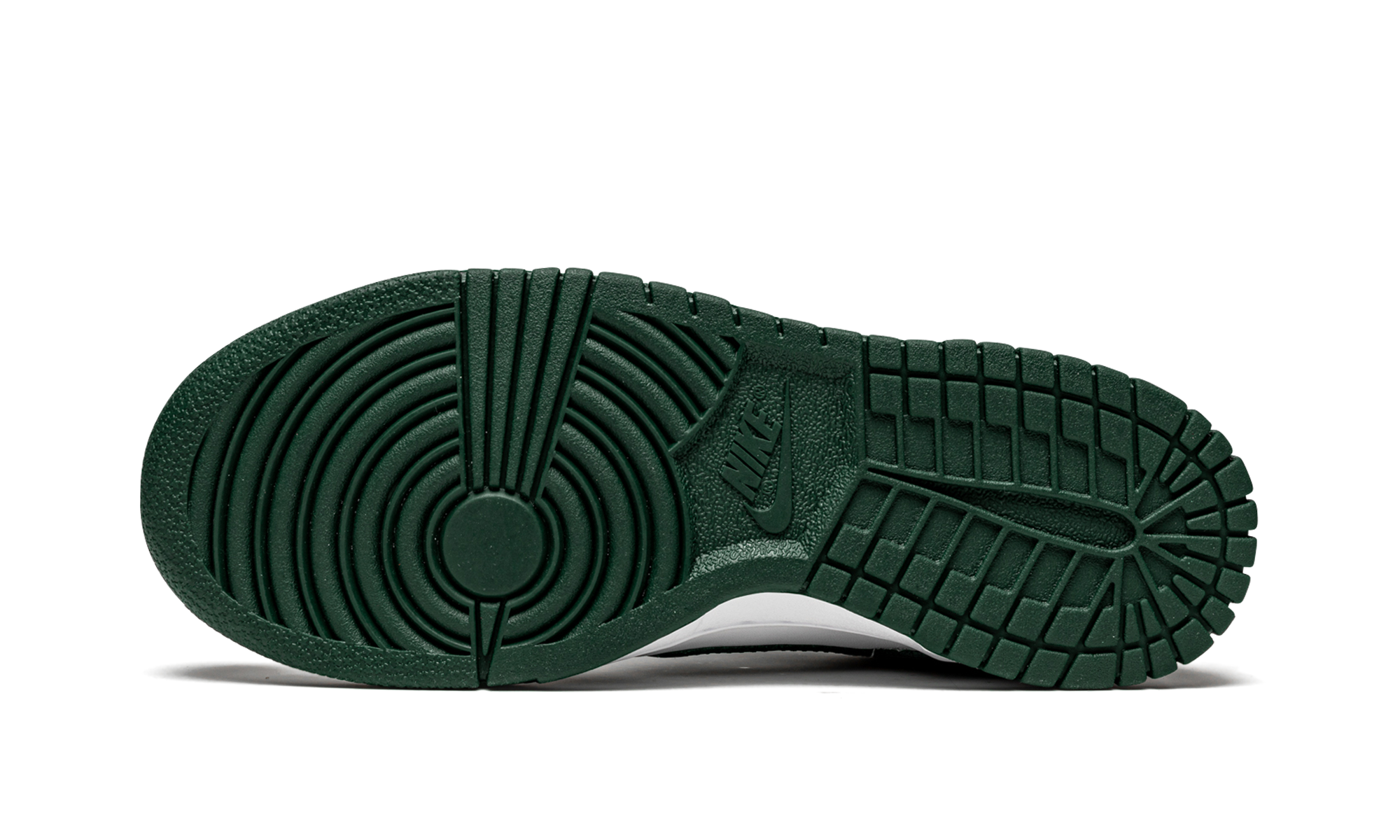 nike dunk low michigan state gs+CW1590-102+bottom view