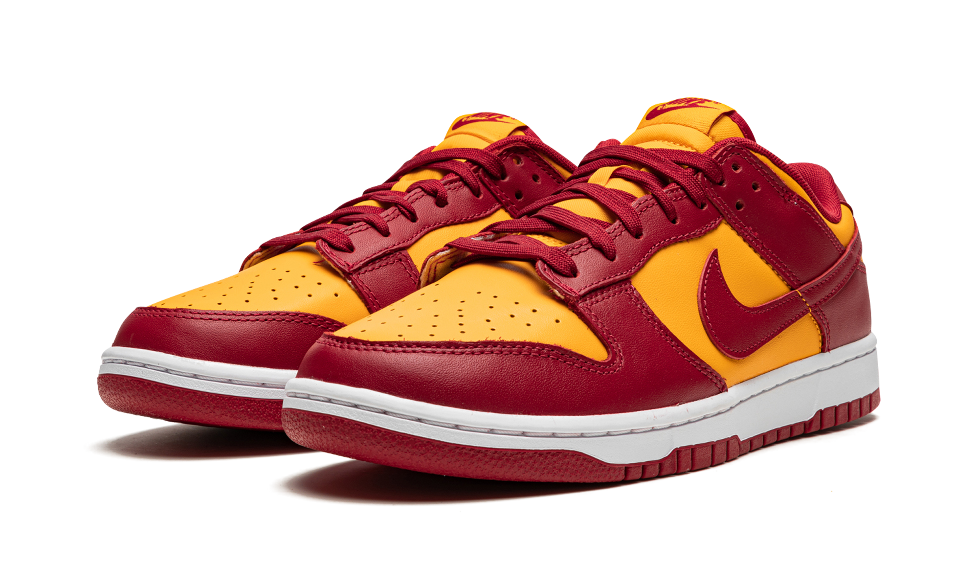 nike dunk low midas gold+DD1391-701+diagnol left view