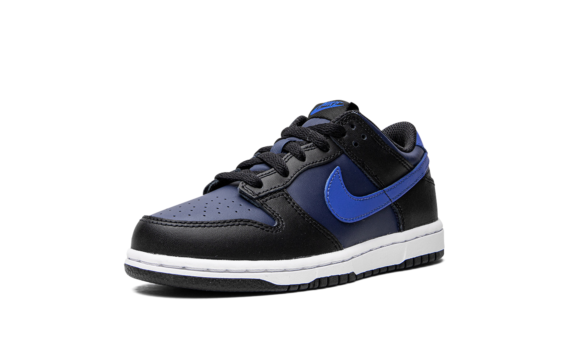 nike dunk low midnight navy ps+DH9756-402+left diagnol single view