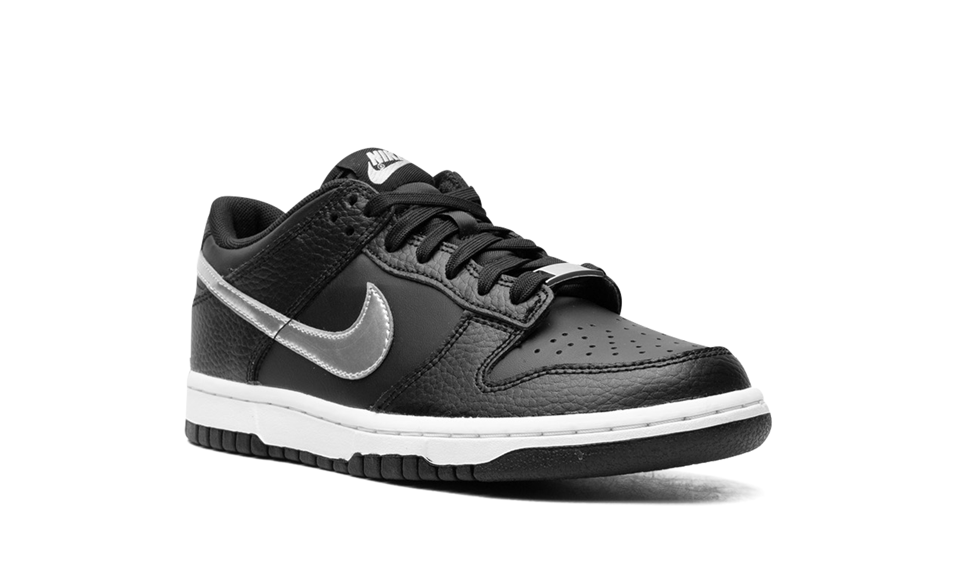 nike dunk low nba 75th anniversary spurs gs+DC9560-001+diagnol right view