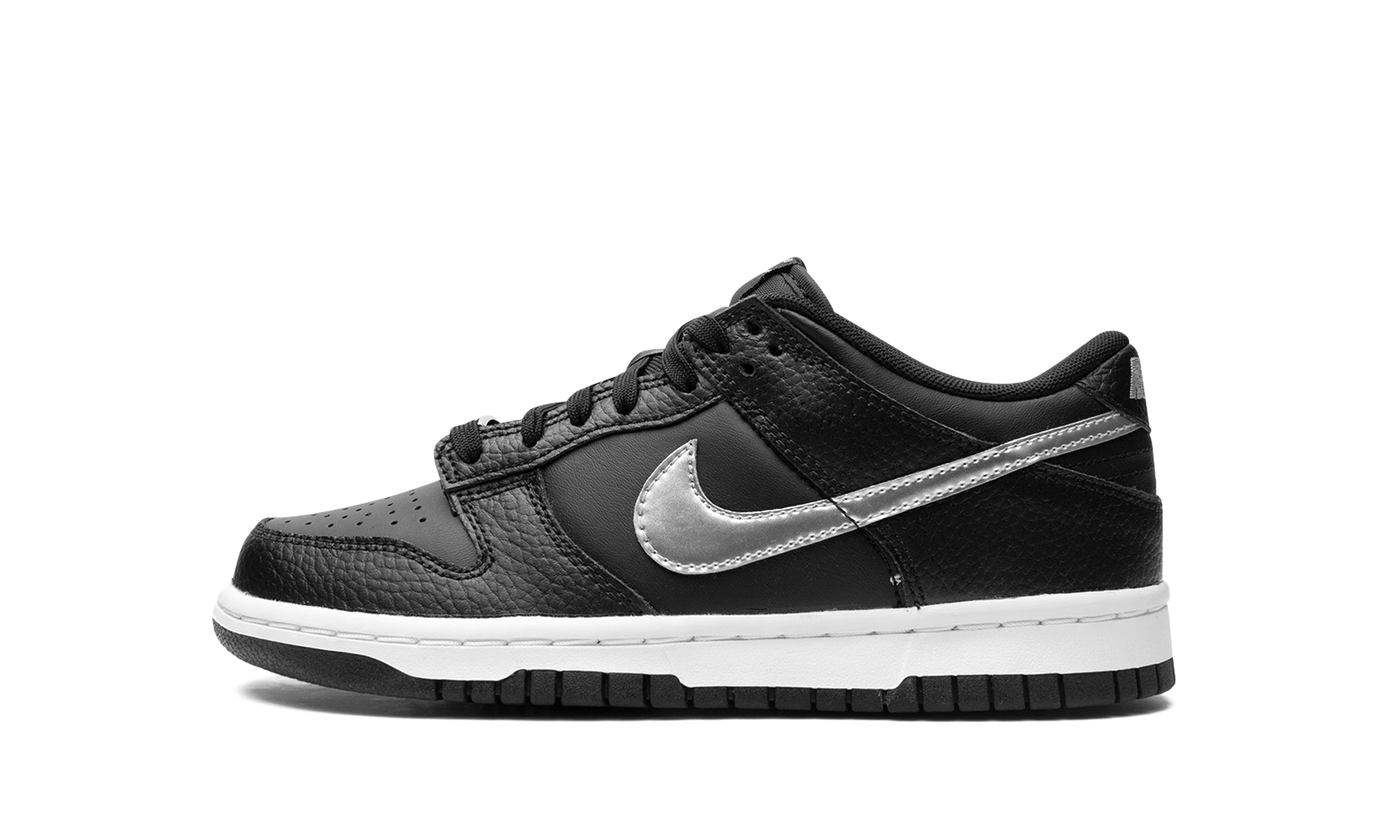 nike dunk low nba 75th anniversary spurs gs+DC9560-001+diagnol right view 1