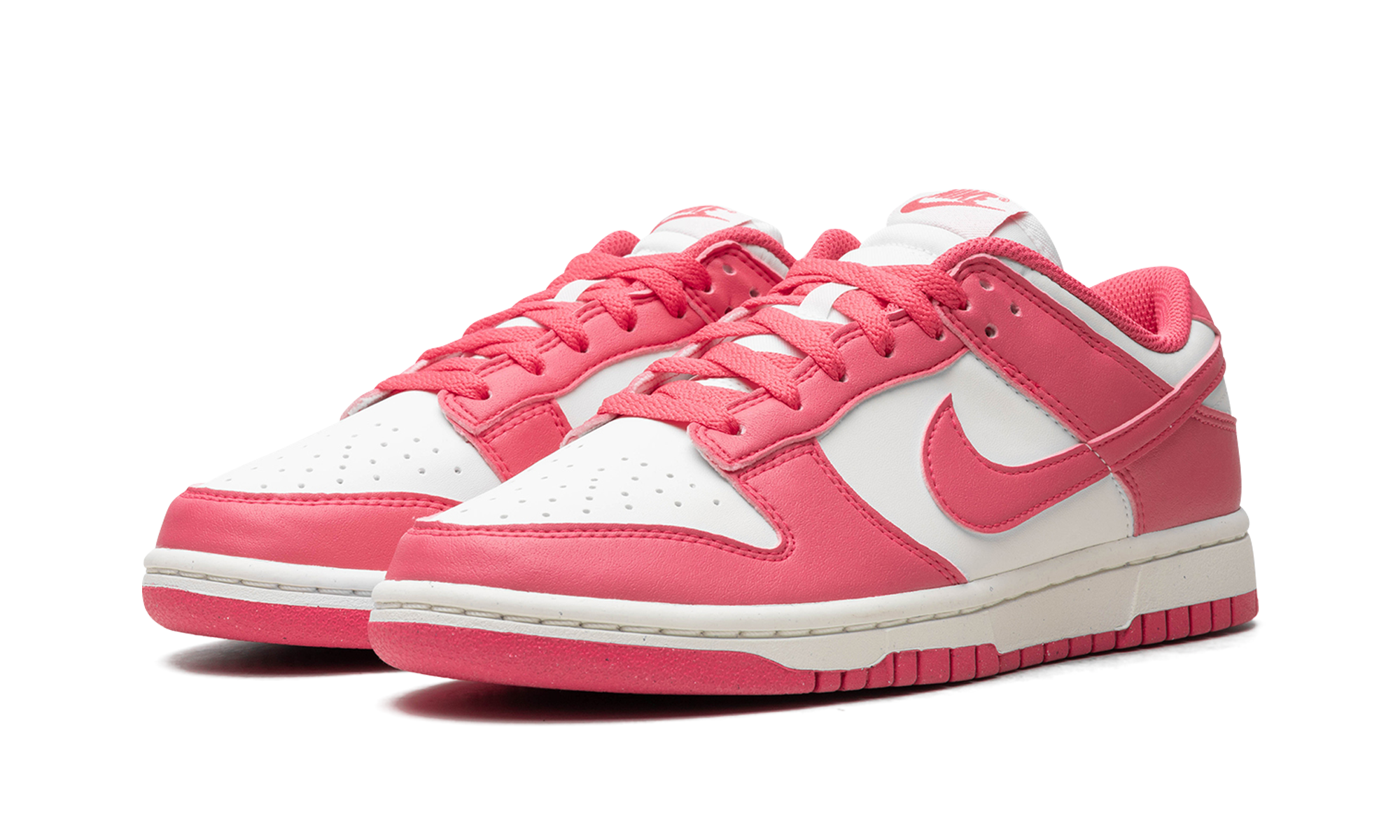 nike dunk low next nature aster pink women s+DD1873-600+diagnol left view