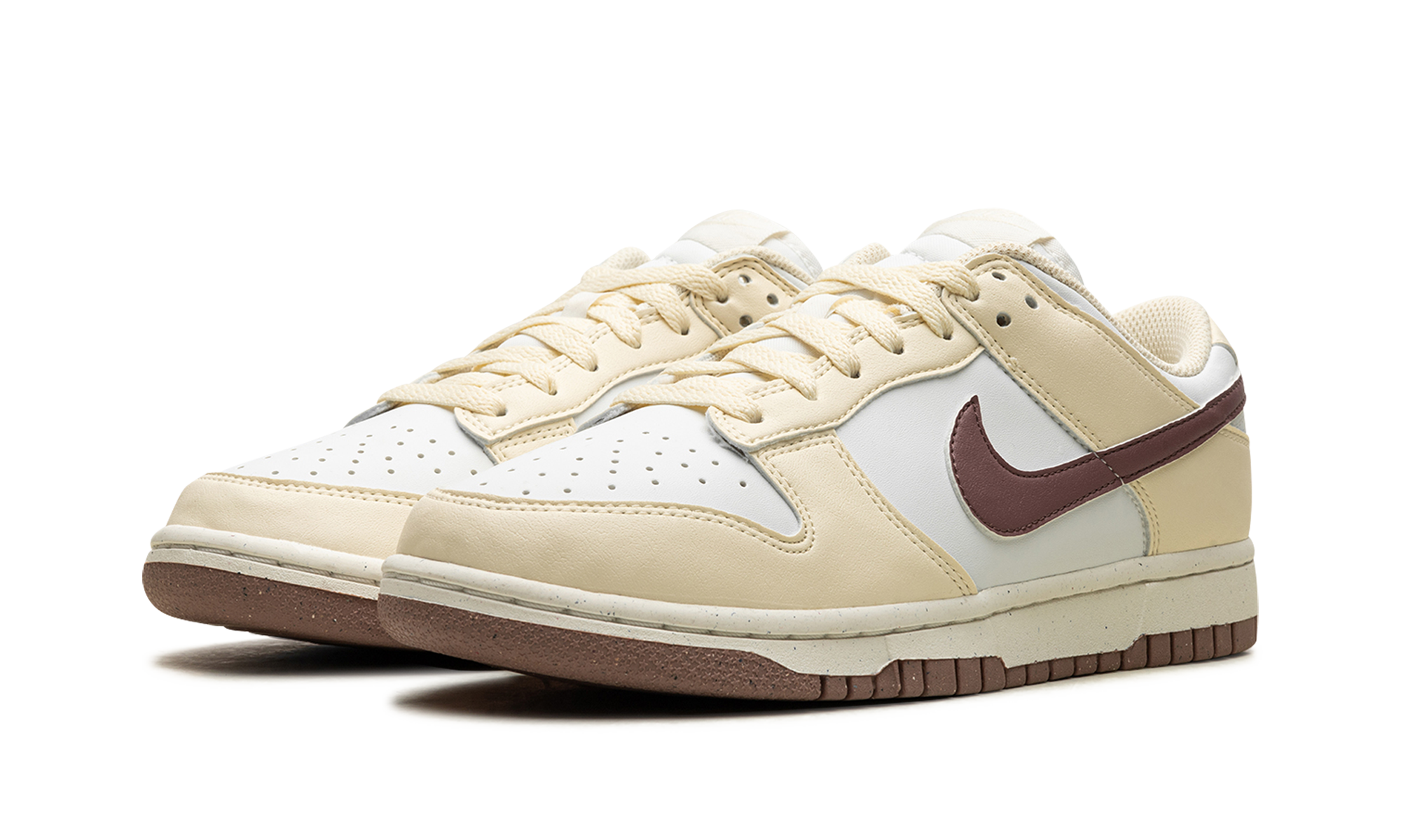 nike dunk low next nature coconut mauve women s+DD1873-103+diagnol left view
