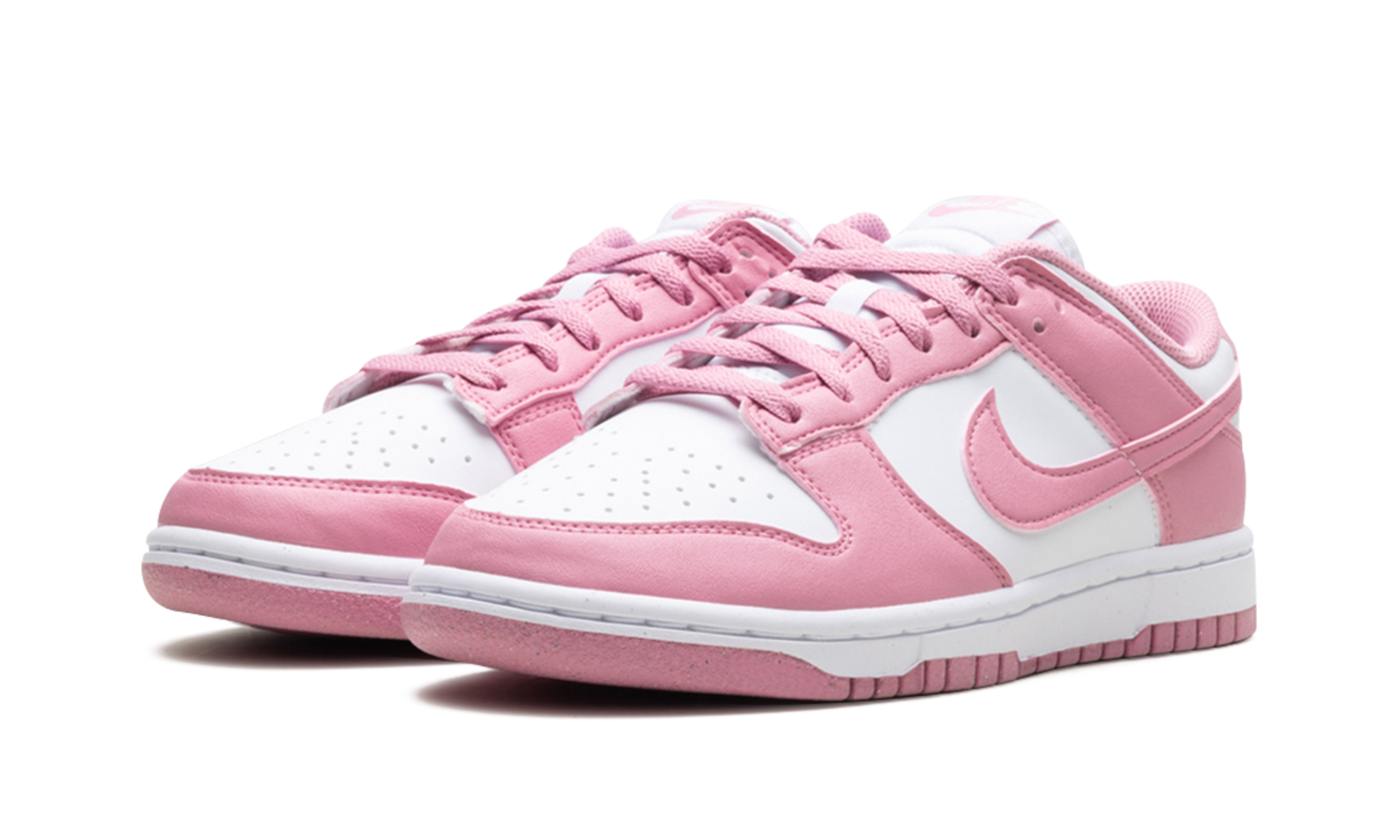 nike dunk low next nature elemental pink women s+DD1873-112+diagnol left view