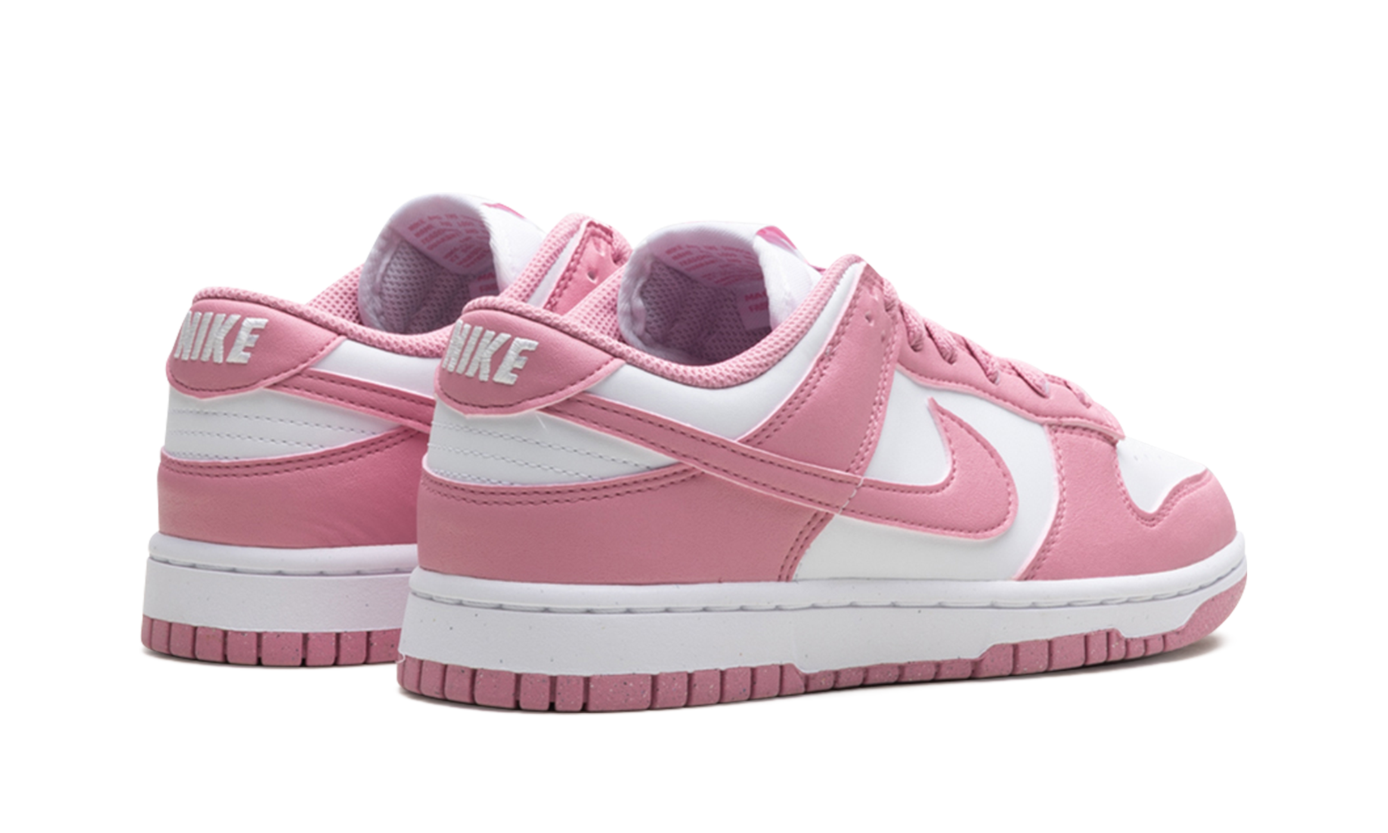 nike dunk low next nature elemental pink women s+DD1873-112+diagnol right behind view
