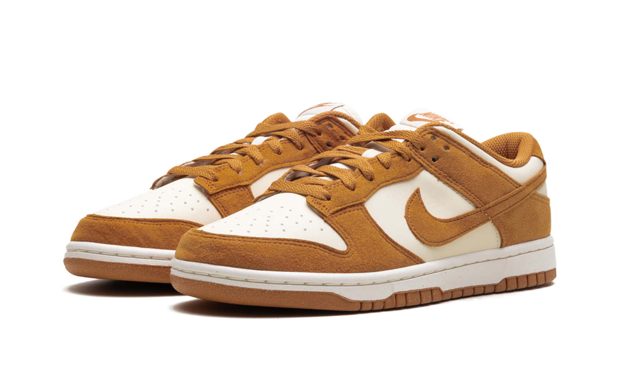 nike dunk low next nature flax coconut milk women s+HJ7673-100+diagnol left view