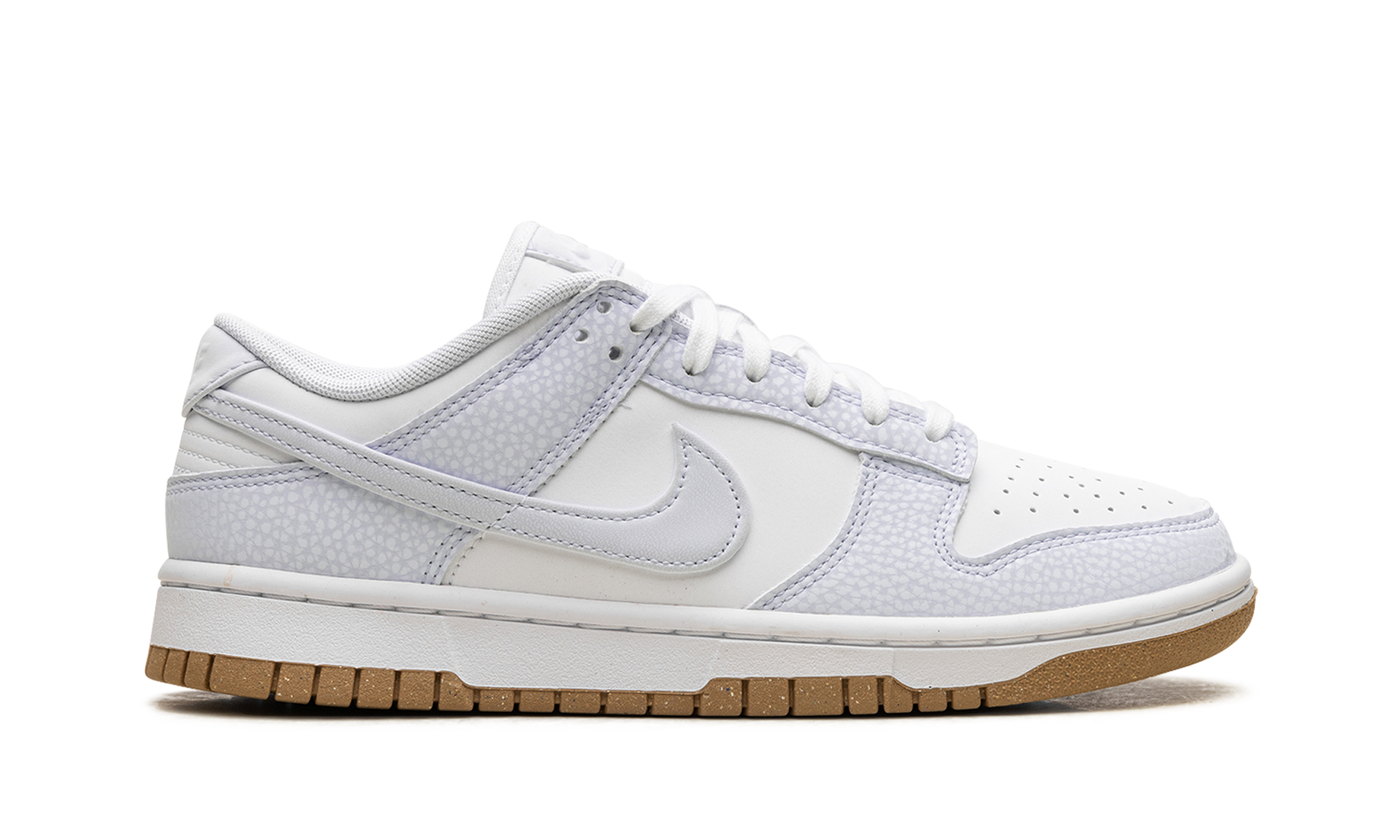 nike dunk low next nature football grey gum women s+FN6345-100+right view