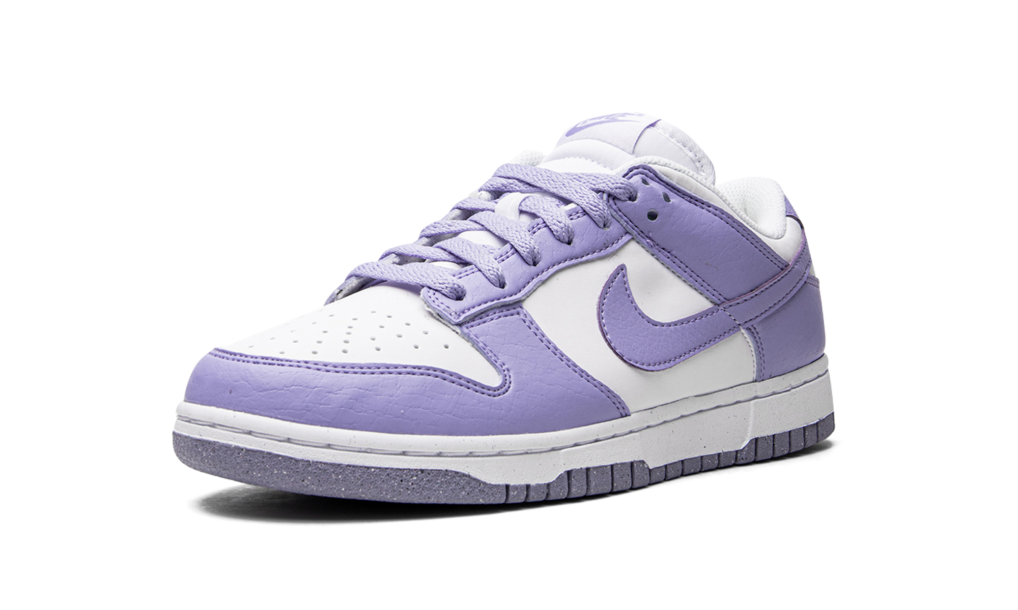 nike dunk low next nature lilac women s+DN1431-103+left diagnol single view