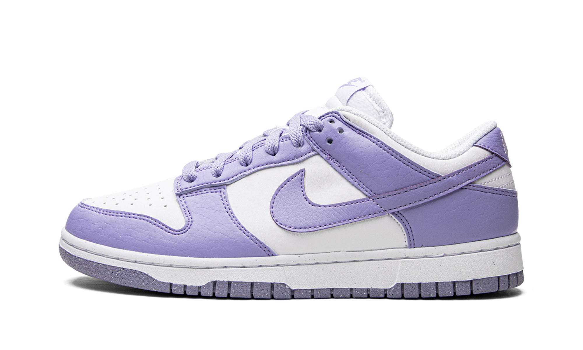 nike dunk low next nature lilac women s+DN1431-103+diagnol right view 1