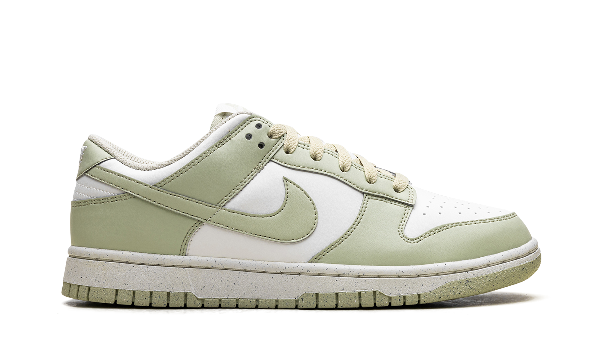 nike dunk low next nature olive aura women s+HF5384-300+right view