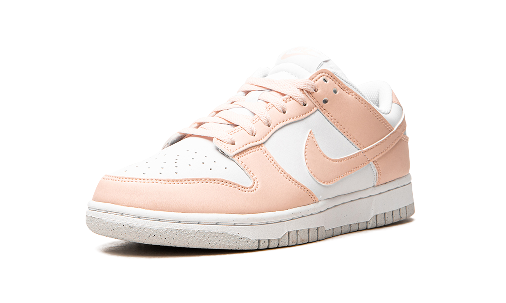 nike dunk low next nature pale coral women s+DD1873-100+left diagnol single view