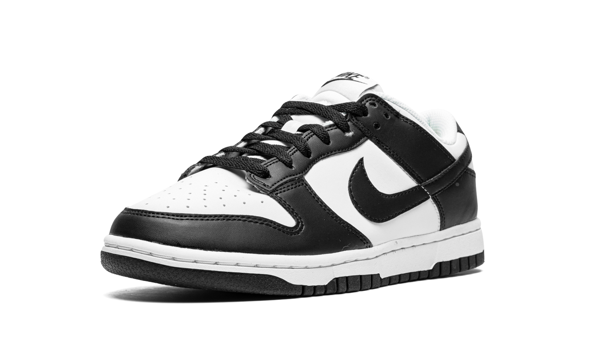 nike dunk low next nature panda women s+DD1873-102+left diagnol single view